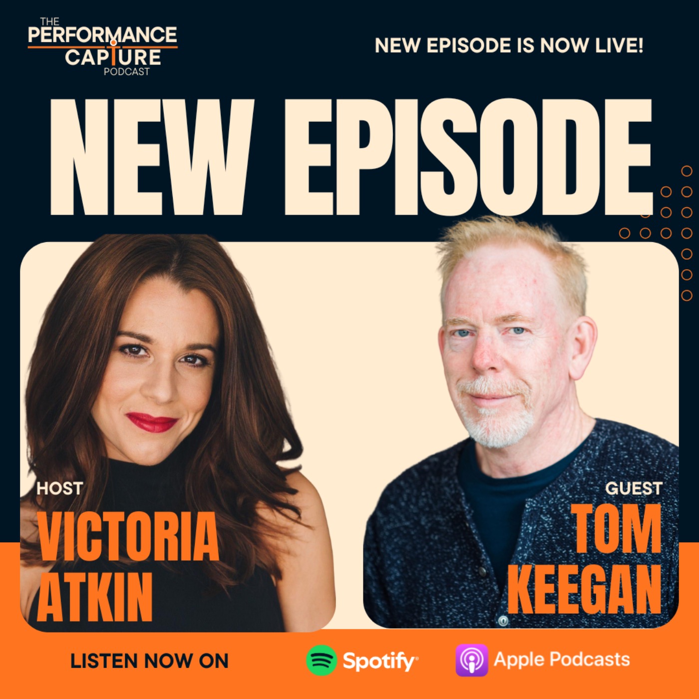The Performance Capture Podcast - BONUS EPISODE - Tom Keegan - The Complete Guide to Video Game Performance Directing. PLUS Tilly Norwood AI