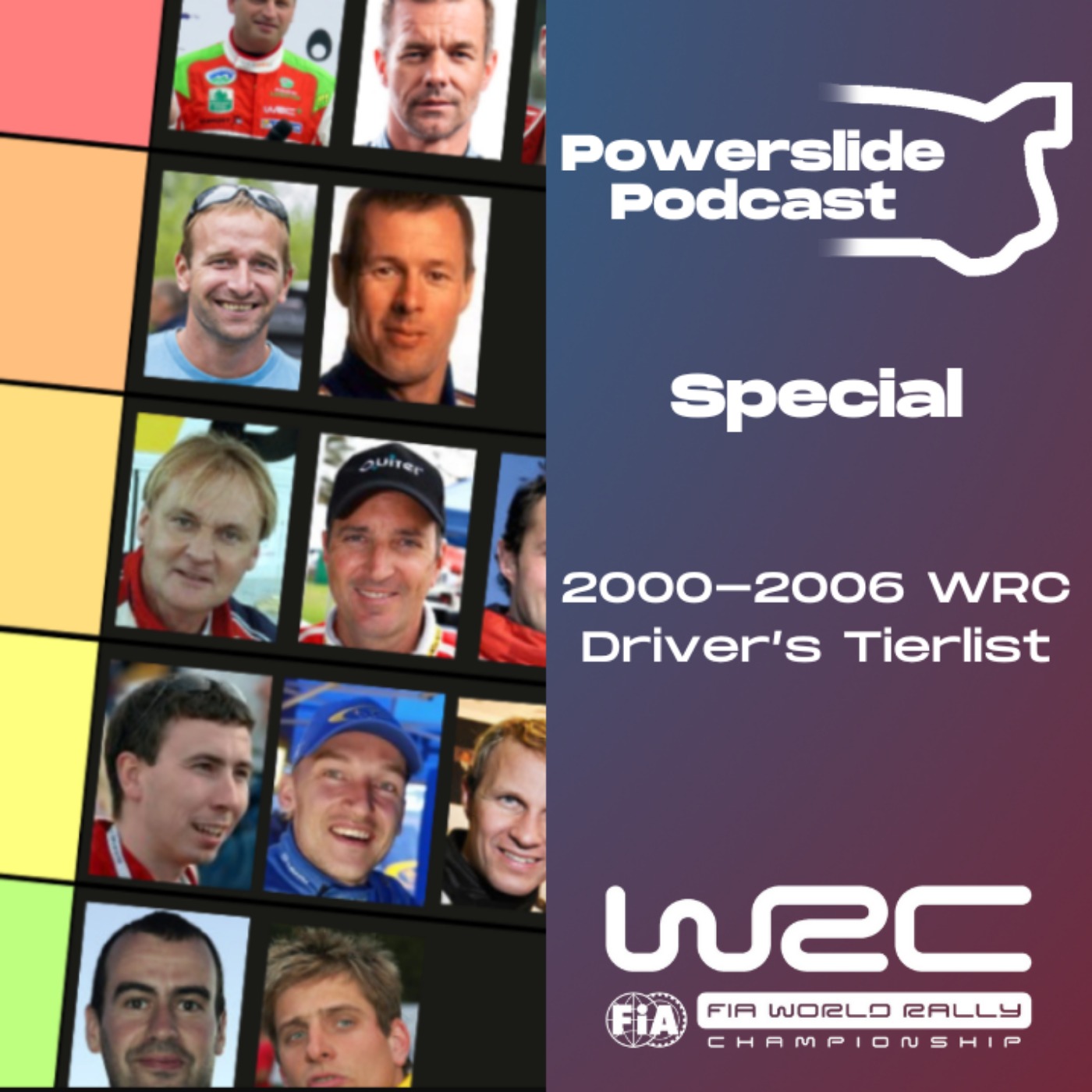 Ranking all the Drivers from 2000 to 2006 Tierlist! - Powerslide Podcast Special episode artwork