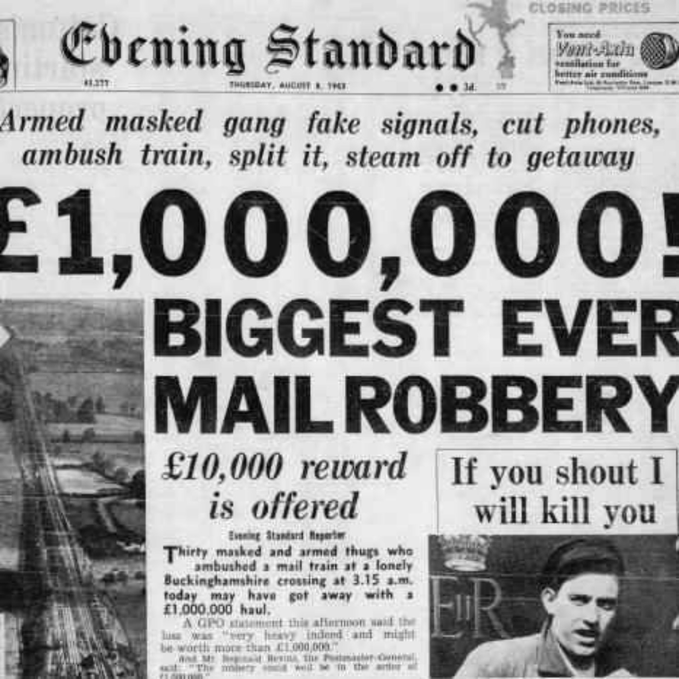 EP52: The Great Train Robbery with Vinny McHale episode artwork