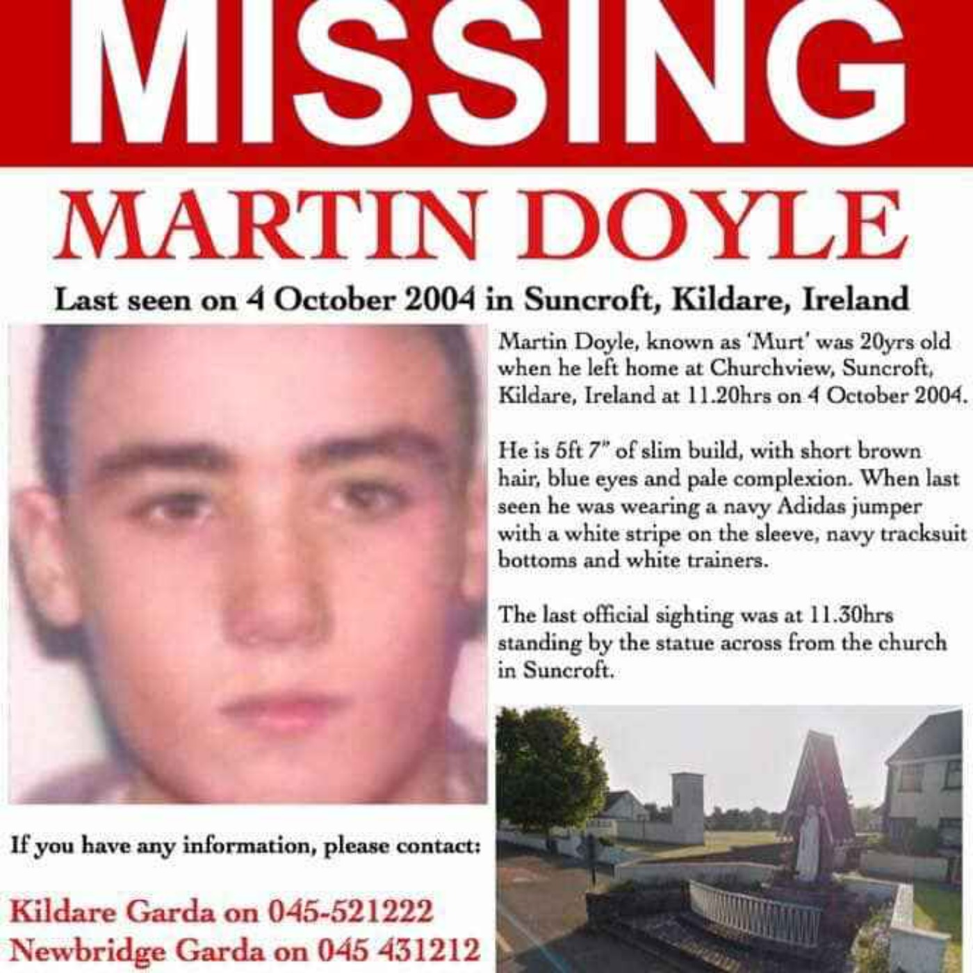 EP57: Vanished in Kildare. The Disappearance of Martin Doyle episode artwork