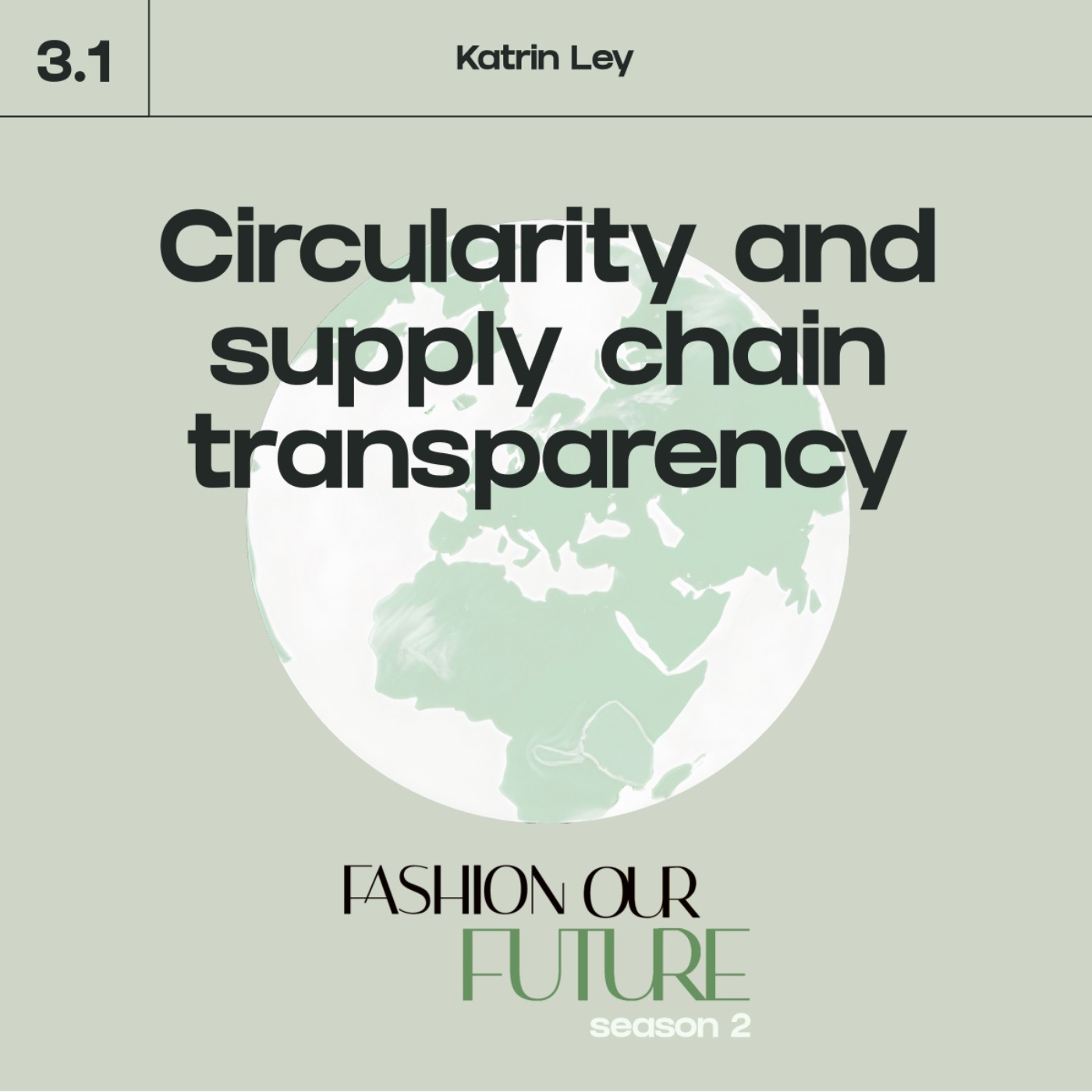 Series 3⎢Part 1: Circularity and supply chain transparency with Katrin Ley