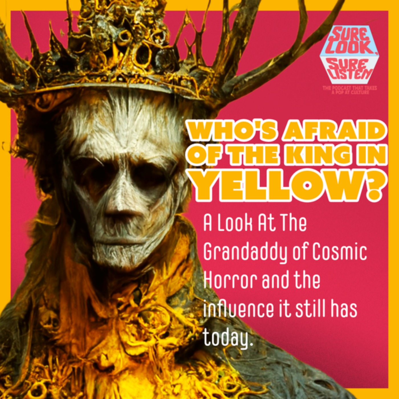 cover art for Who's Afraid of the King in Yellow?