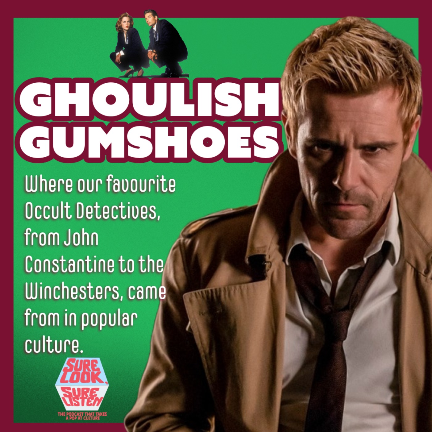 cover art for Ghoulish Gumshoes