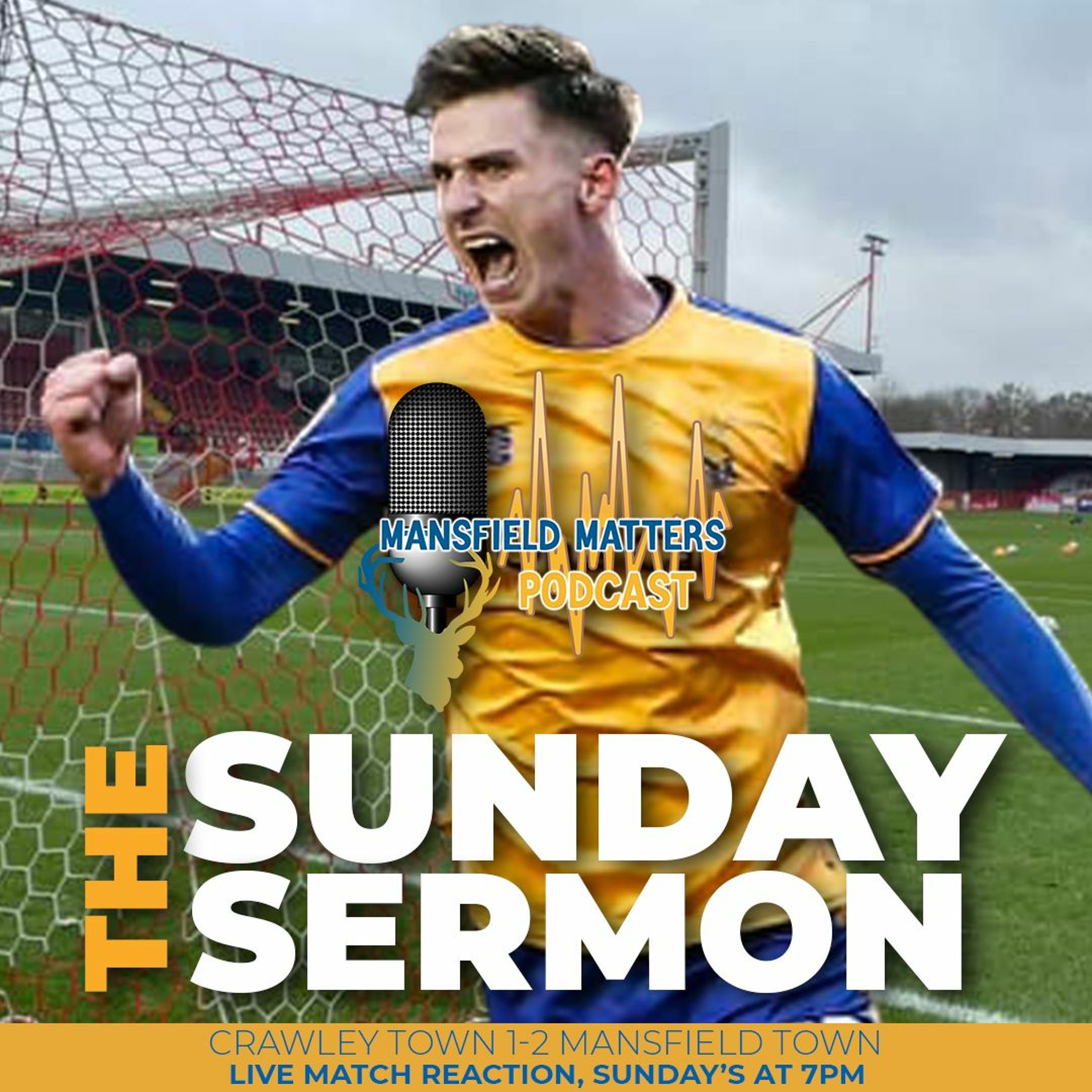 The Sunday Sermon 14 - Crawley 1 - 2 Stags episode artwork