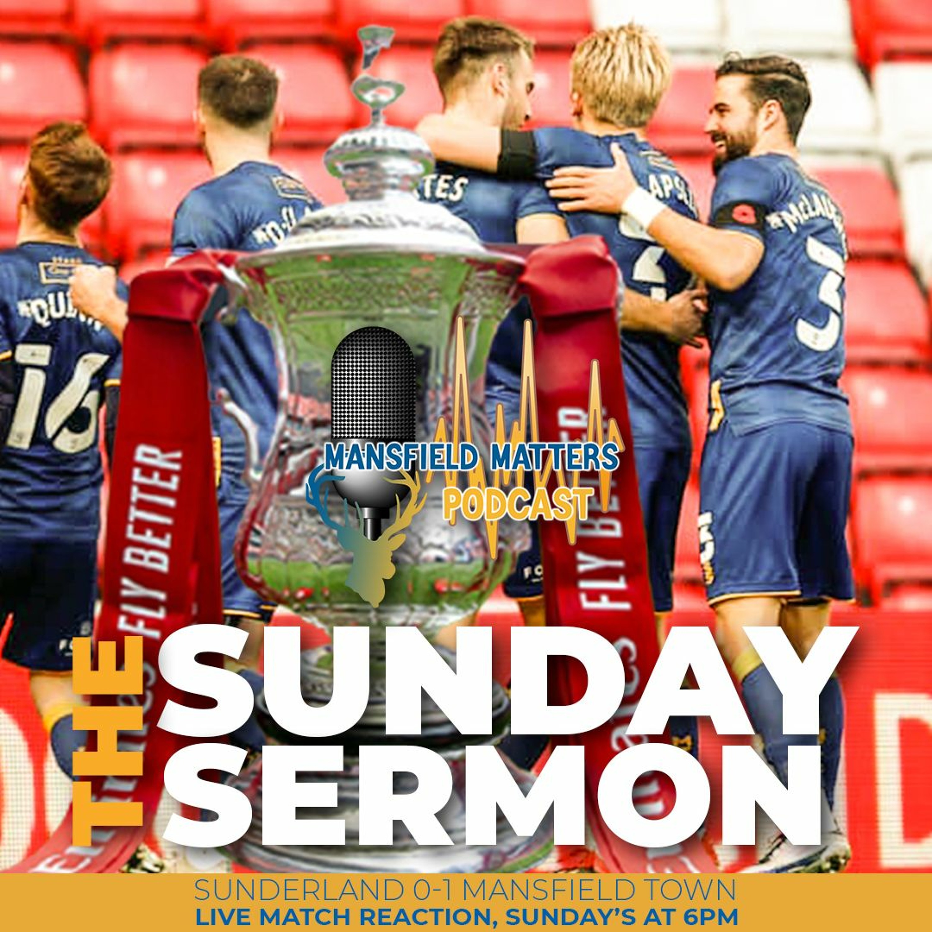 The Sunday Sermon 12 - Sunderland 0 - 1 Stags FA CUP FIRST ROUND episode artwork