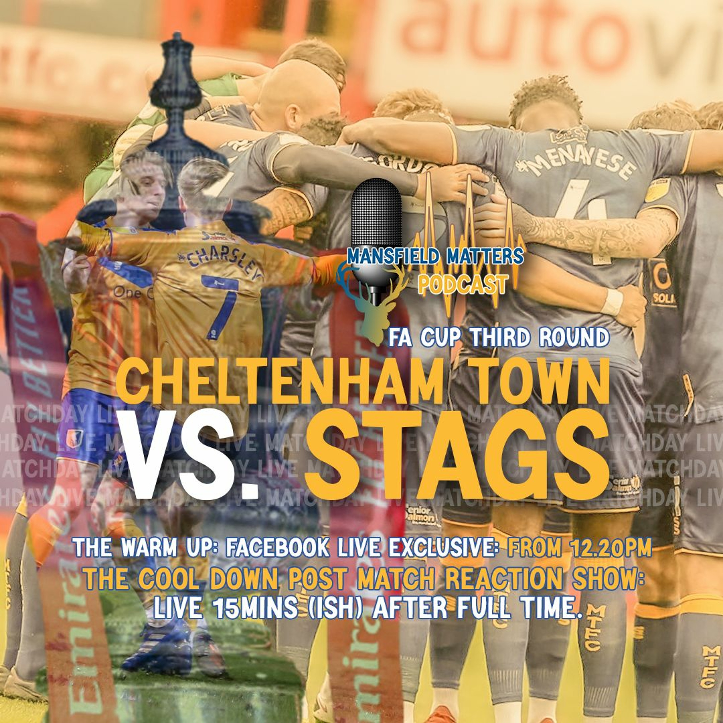 Mansfield Matters THE COOL DOWN EP29 Cheltenham Town 2 Stags 1 AET [FA Cup R3] episode artwork