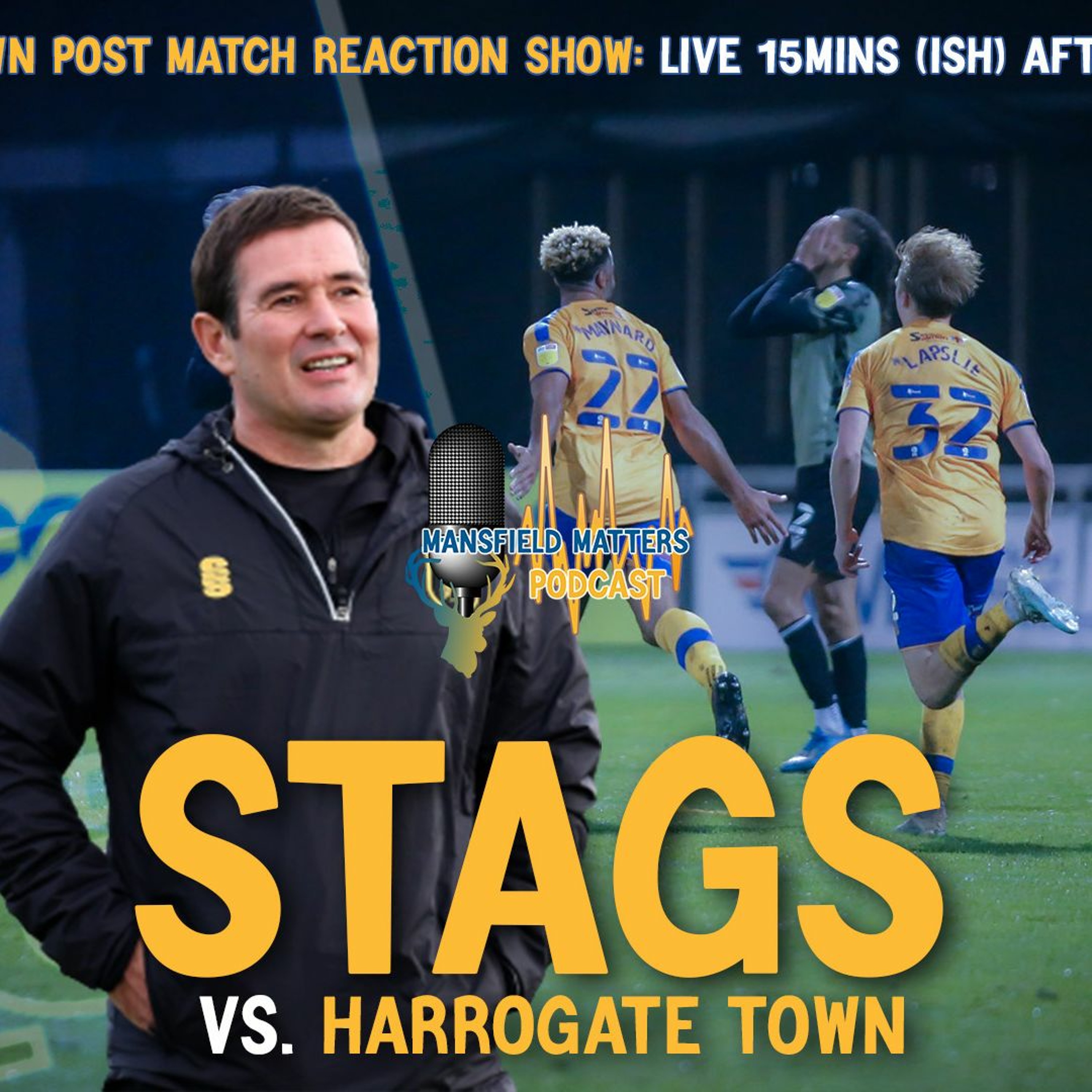 Mansfield Matters THE COOL DOWN EP19 Stags 0 Harrogate 1 Honeymoon OVER episode artwork