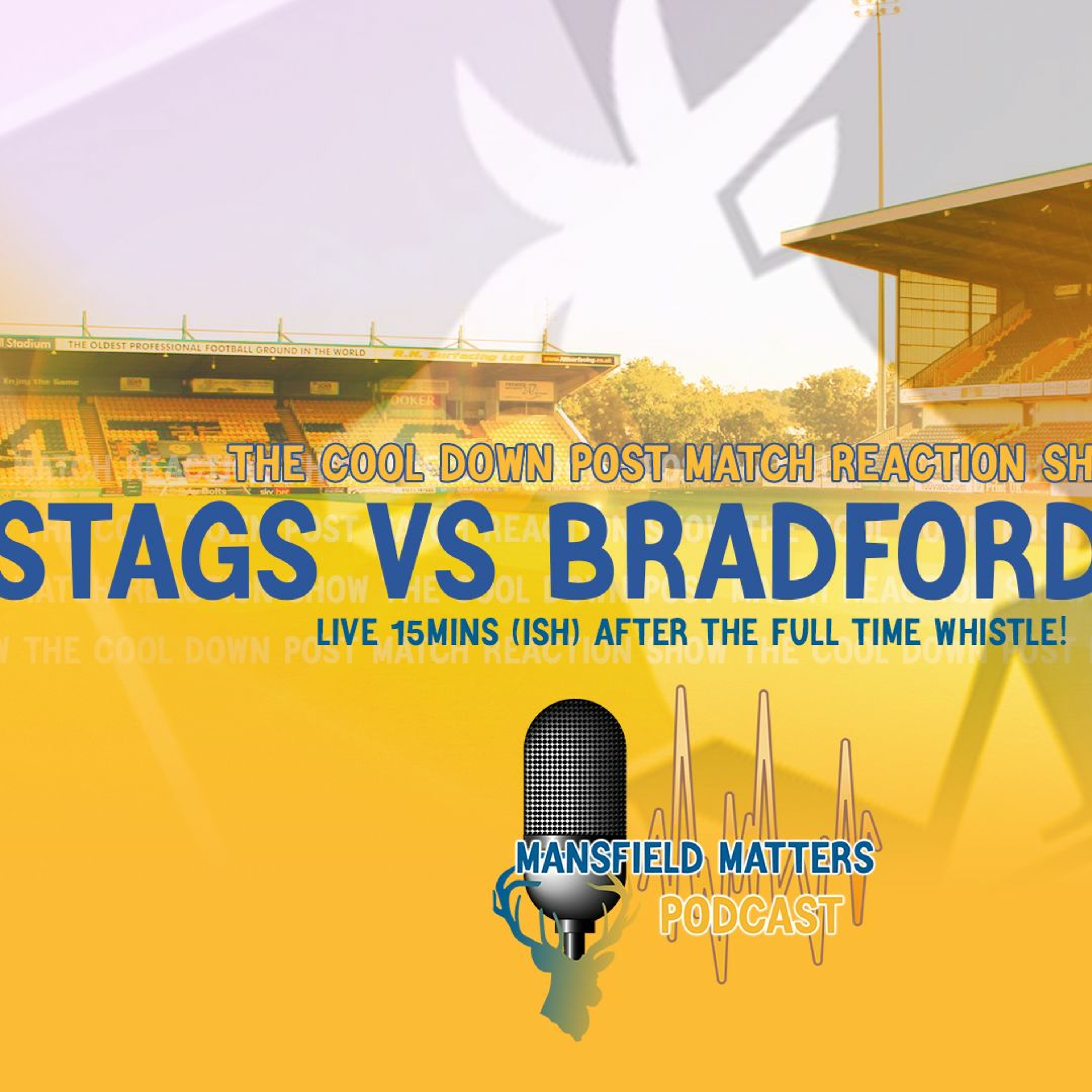 Mansfield Matters THE COOL DOWN EP09 Stags 1 Bradford 3 episode artwork