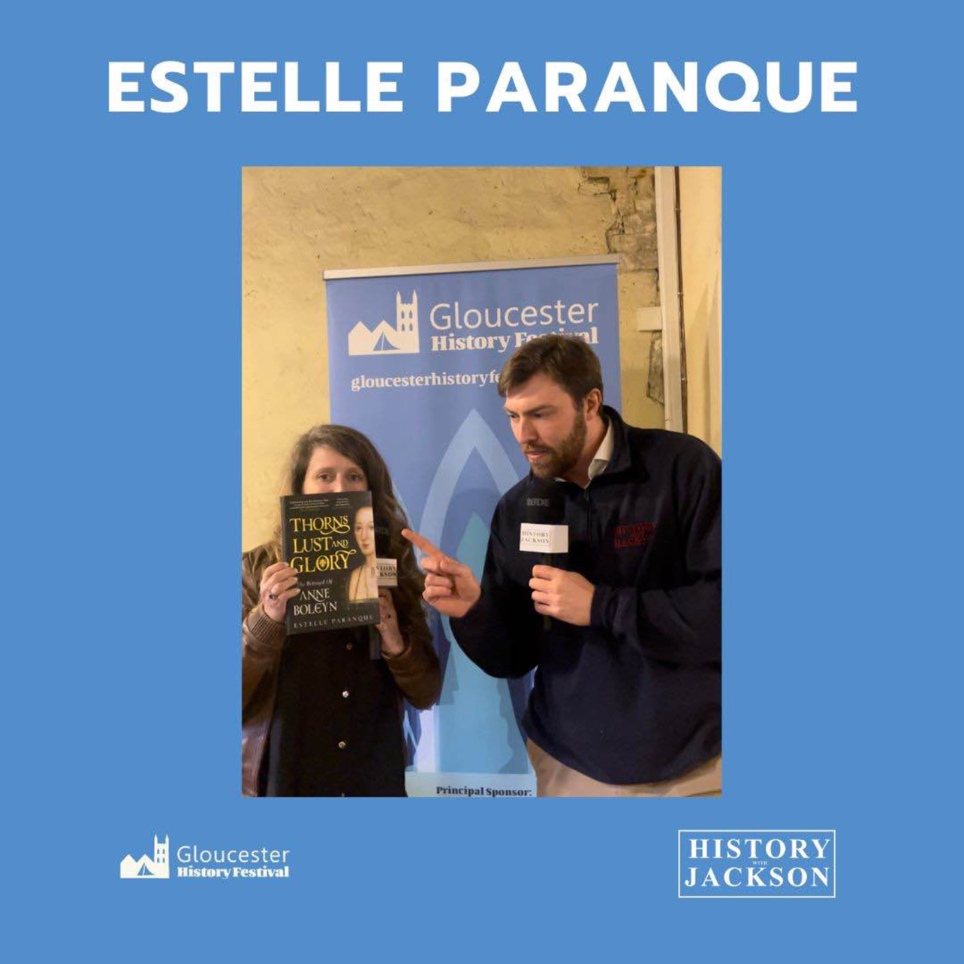 cover art for Estelle Paranque Gloucester History Festival Special Series