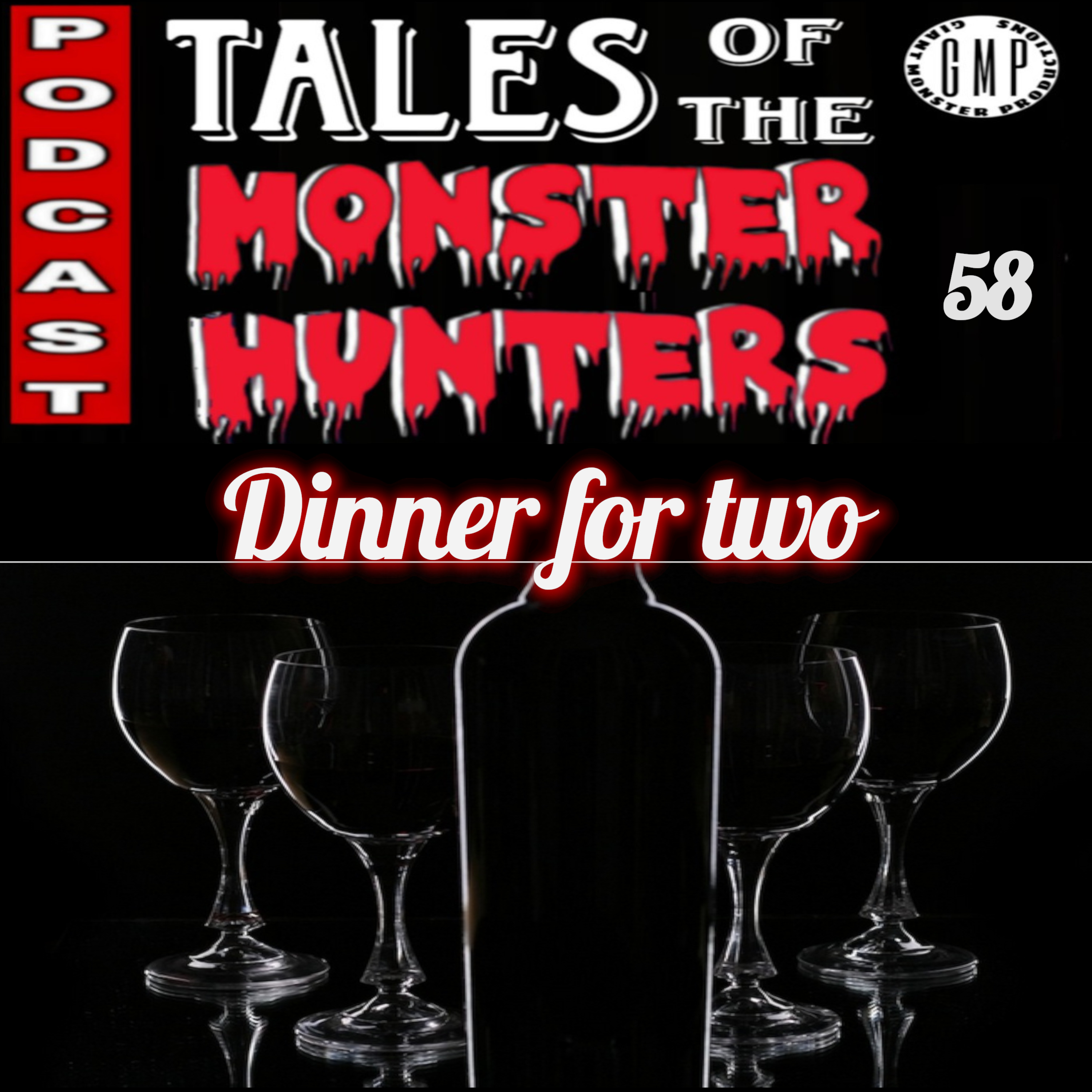 Cereal box issue 58. Dinner for two episode artwork