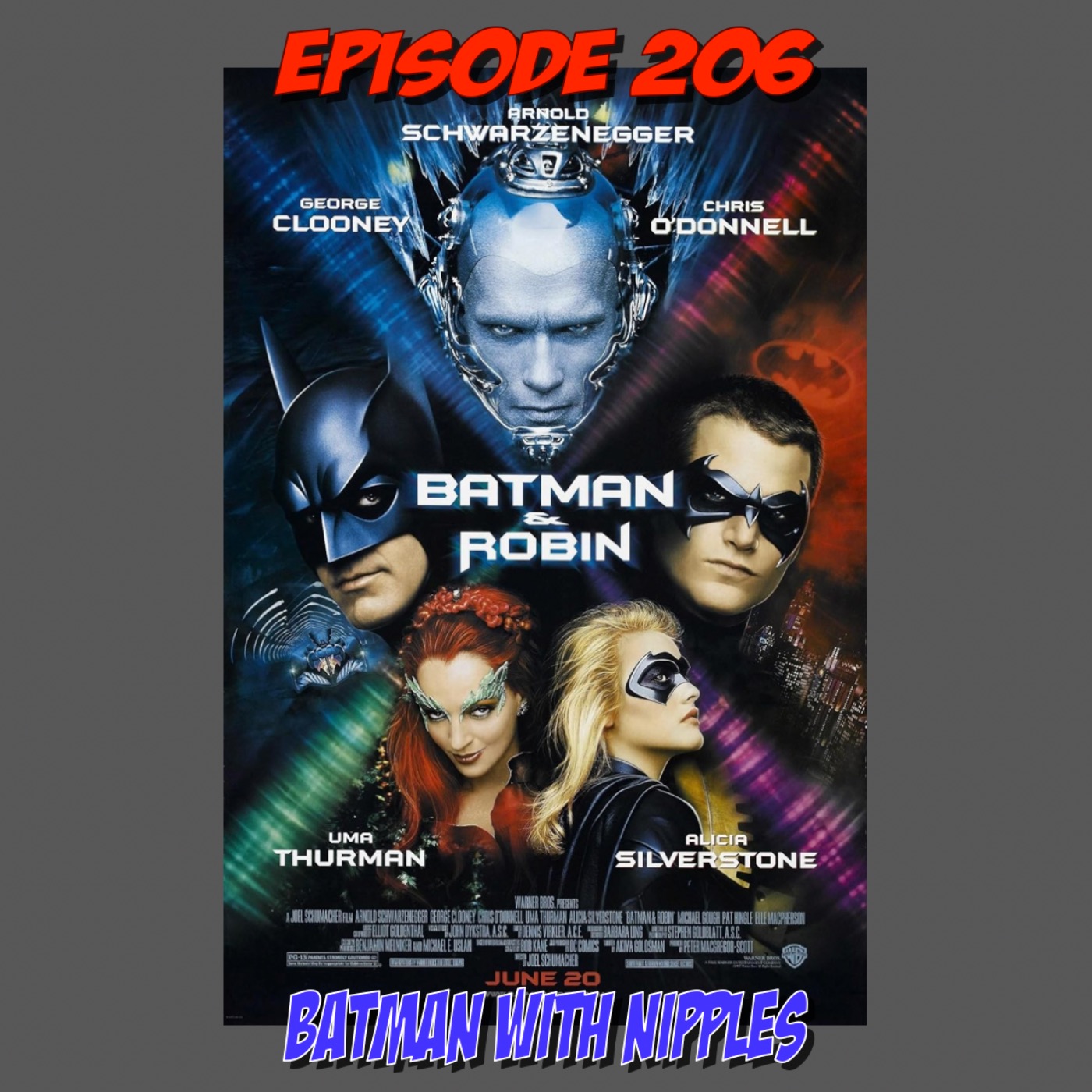 Episode 206: Batman With Nipples episode artwork