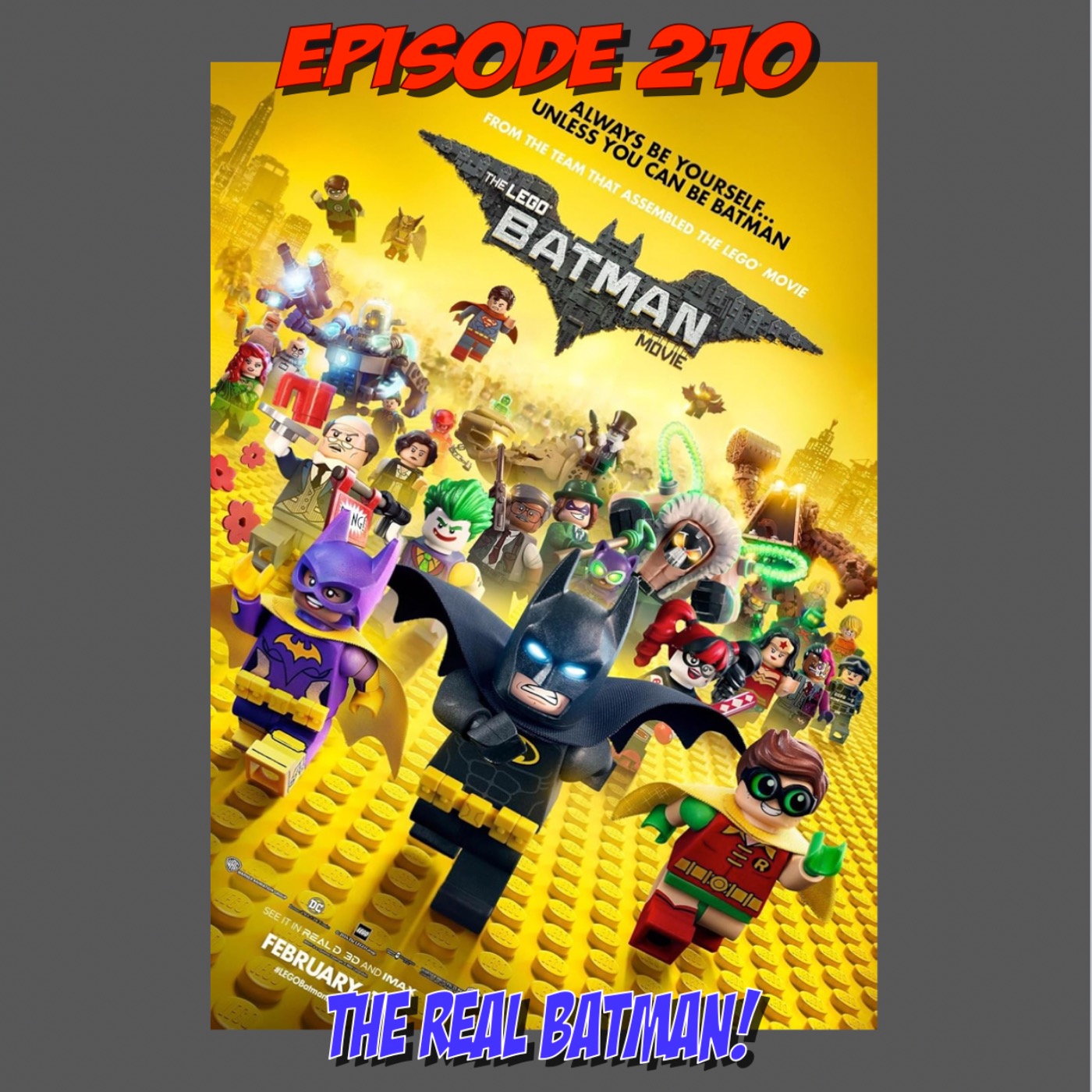 Episode 210: The Real Batman! episode artwork
