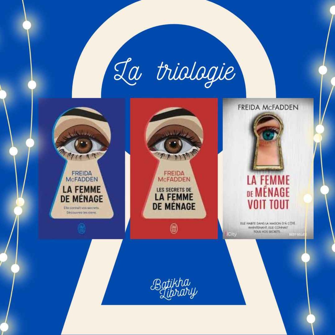 Critique de la trilogie "la femme de ménage" un thriller psychologique  episode artwork