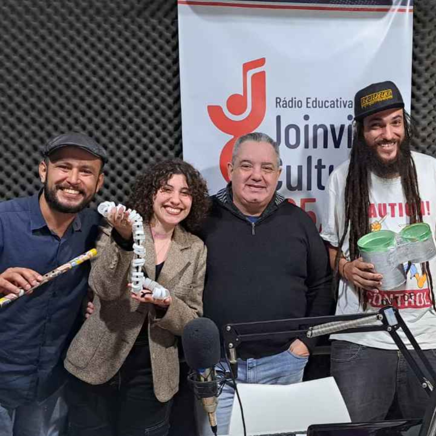PAPO EM DIA - Marco Antônio Gonçalves Júnior, Lucas Sampaio e Mariá Mond falam sobre o projeto Orquestra Reciclando