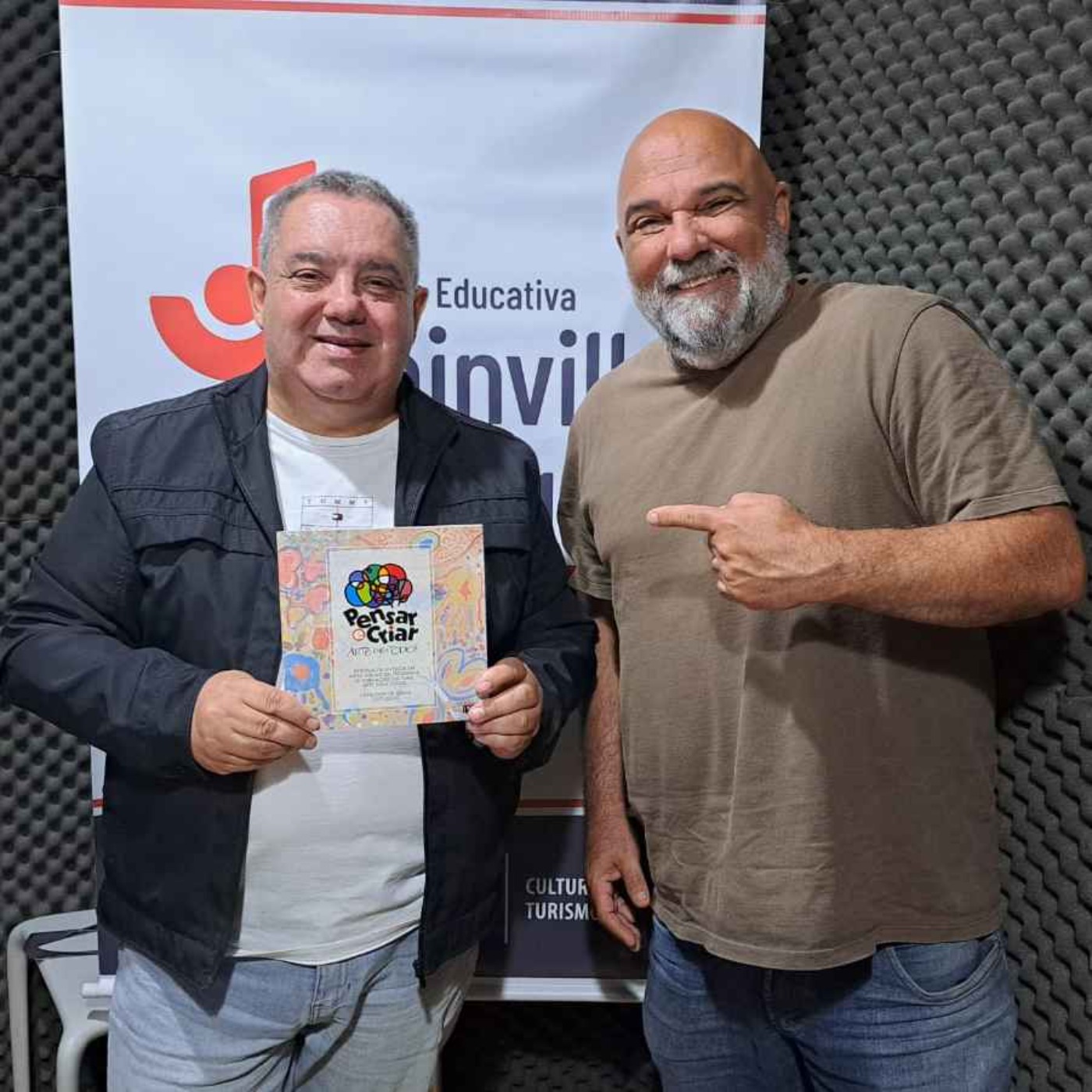 PAPO EM DIA - Instituto IMPAR: Catálogo de Obras de Arte do Projeto Pensar e Criar - José Mauro Silva, professor de filosofia e idealizador do projeto episode artwork