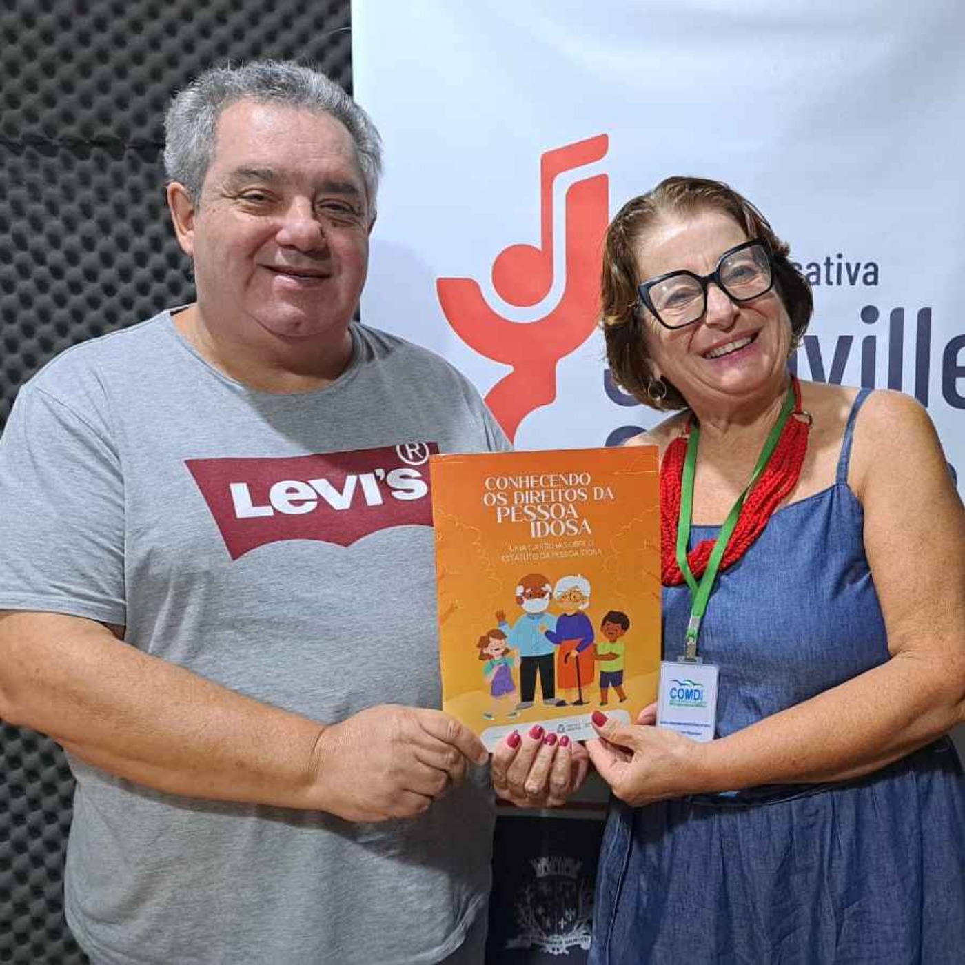 PAPO EM DIA - Joinville lança cartilha para conscientizar crianças sobre os direitos da pessoa idosa - presidente do COMDI Maria Terezinha Devegili