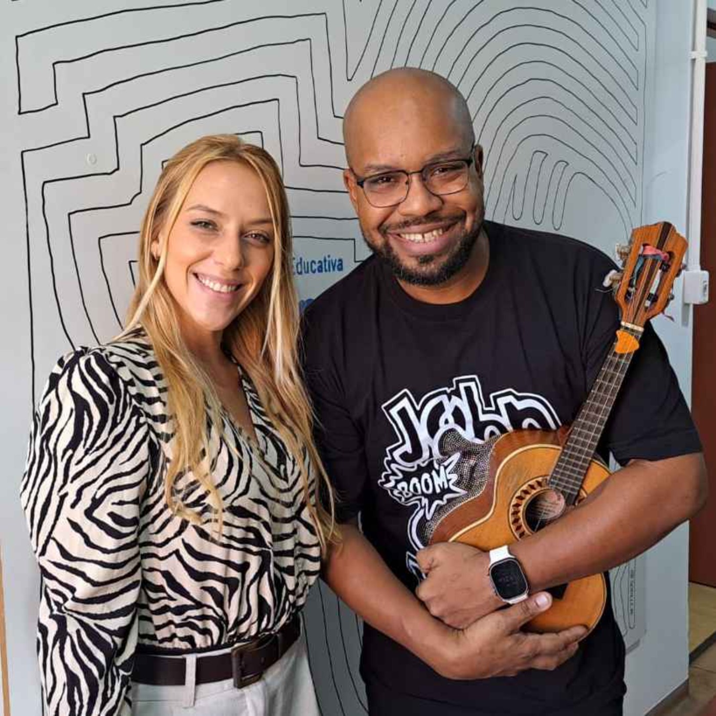PAPO EM DIA - 3ª edição do projeto Samba na Estação - Produtora Alessandra Seer e músico integrante do conjunto Guanabar, Firmo Jr. episode artwork
