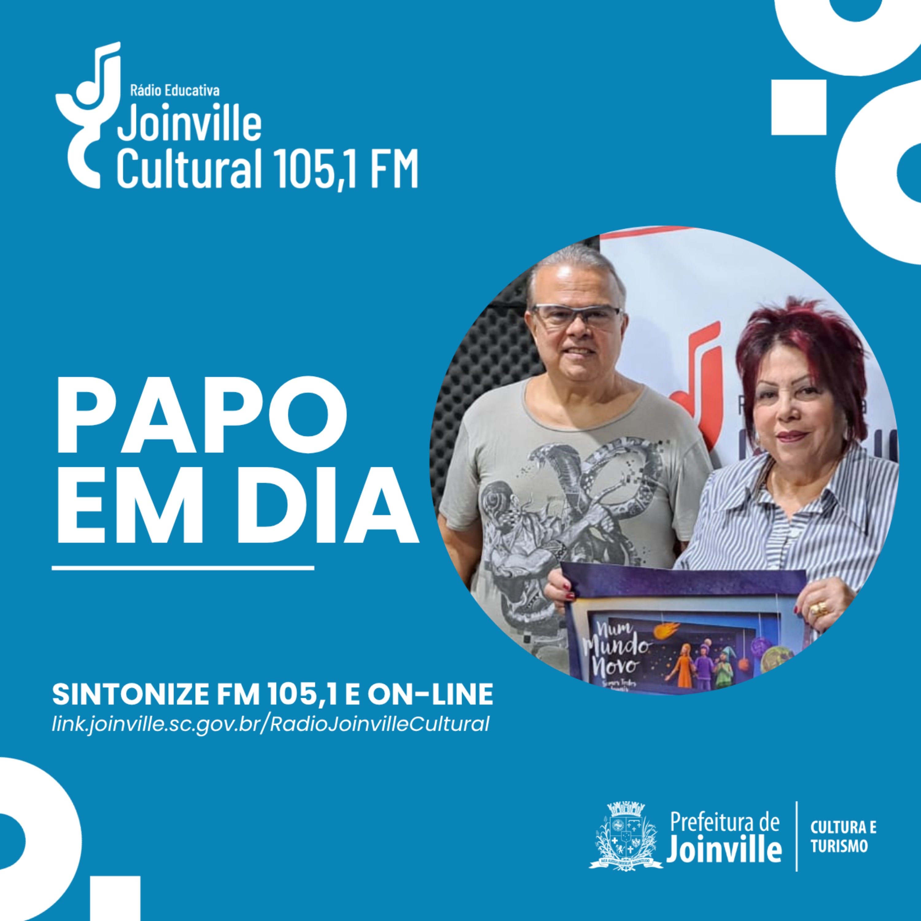 Musical “Num mundo novo… Somos todos iguais” estreia terceira temporada em Joinville – Albertina Tuma e Rubens Lima Junior episode artwork