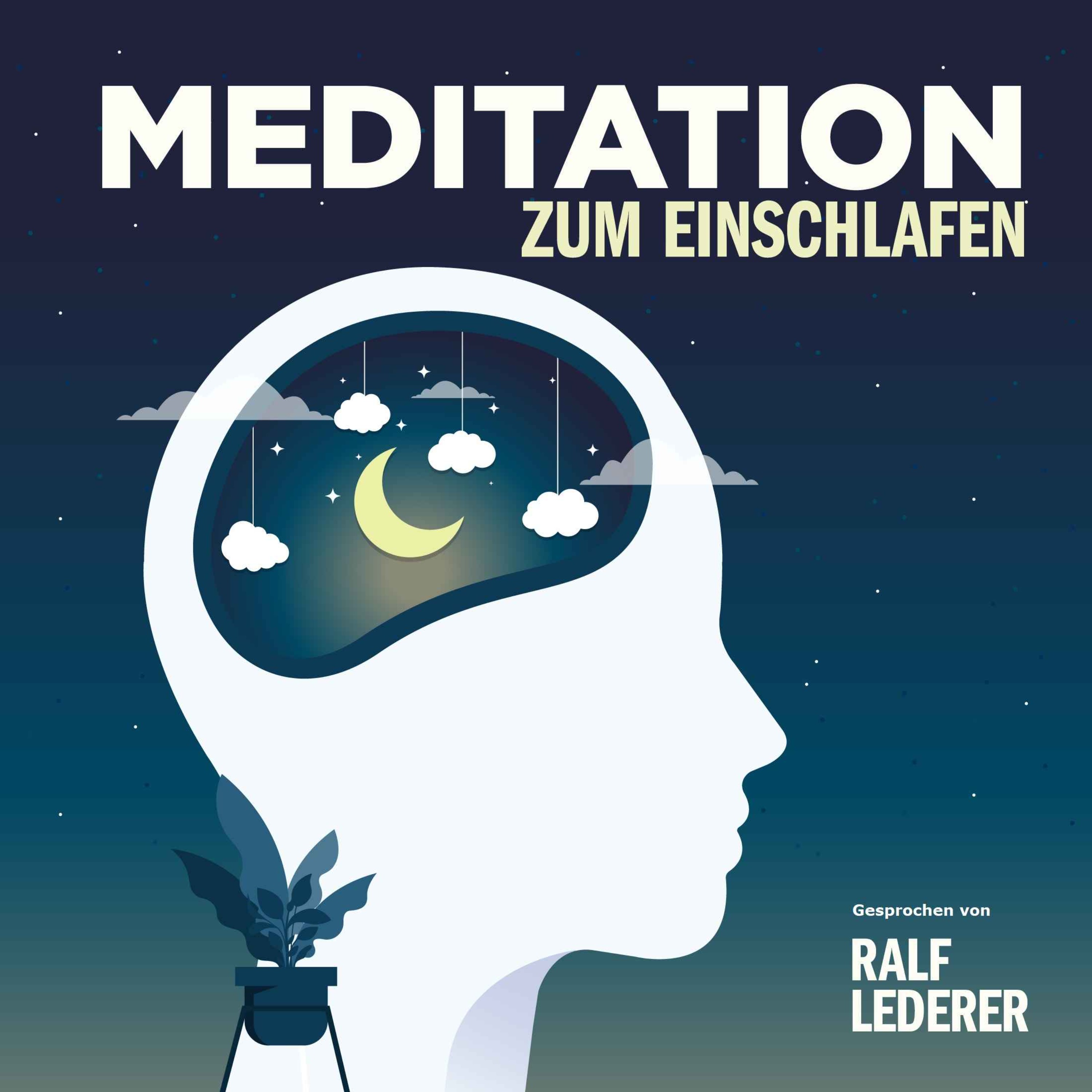 cover art for Meditation zum Einschlafen:  Erfahre inneren Frieden - Hypnose gegen Schlafprobleme 