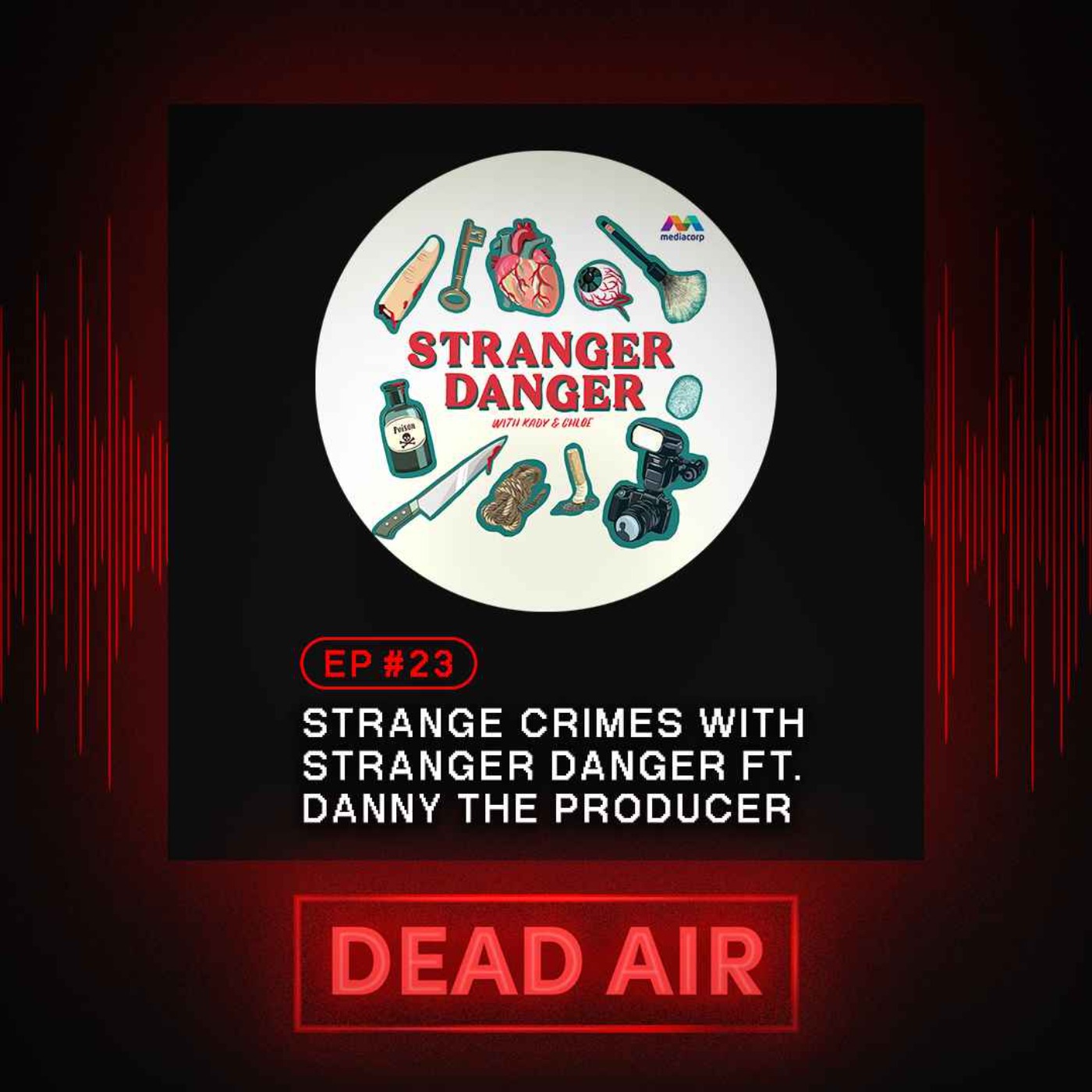 cover art for Strange Crimes with Stranger Danger - DEAD AIR