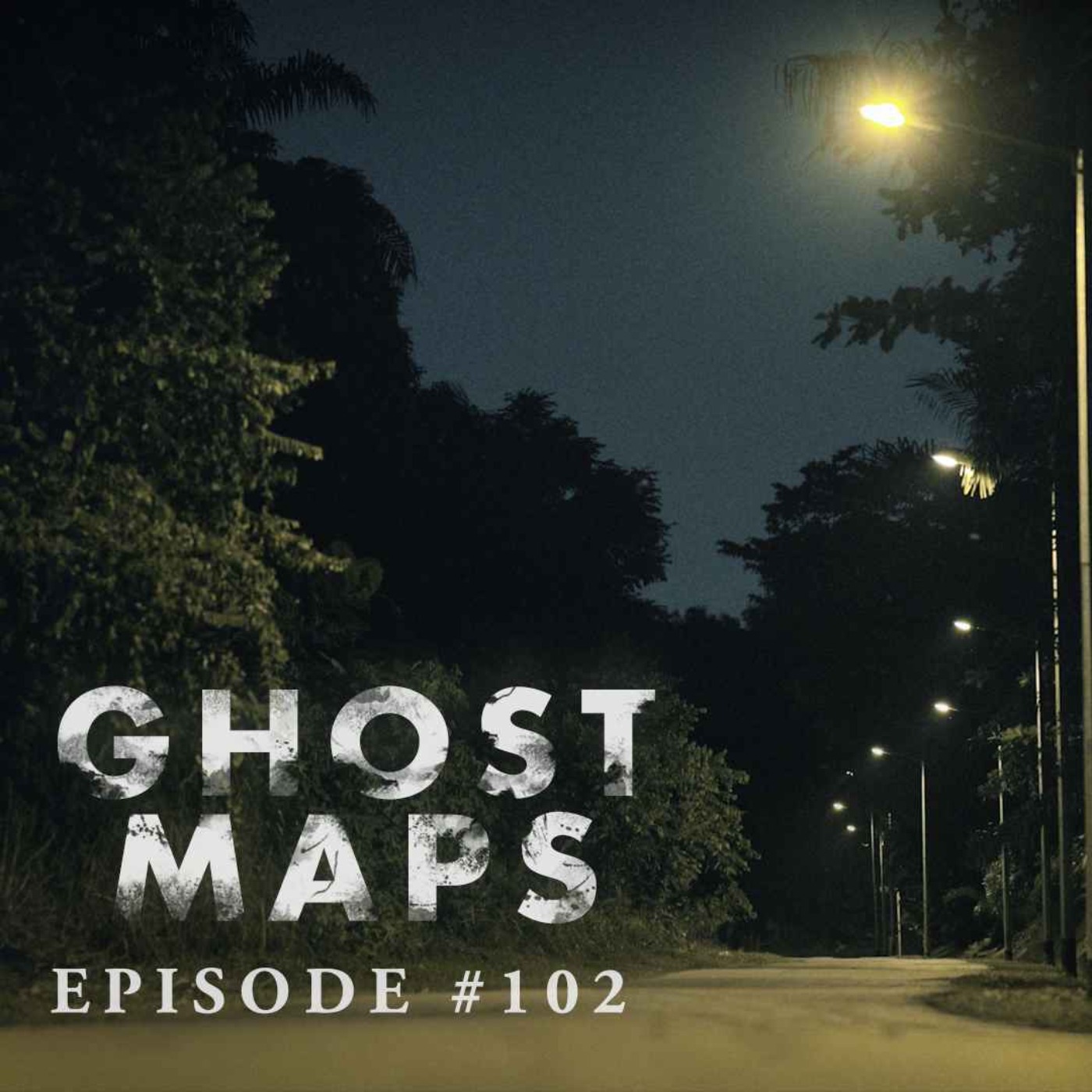 cover art for #102: The Ghostly Woman in the Mekong River - GHOST MAPS - True Southeast Asian Horror Stories