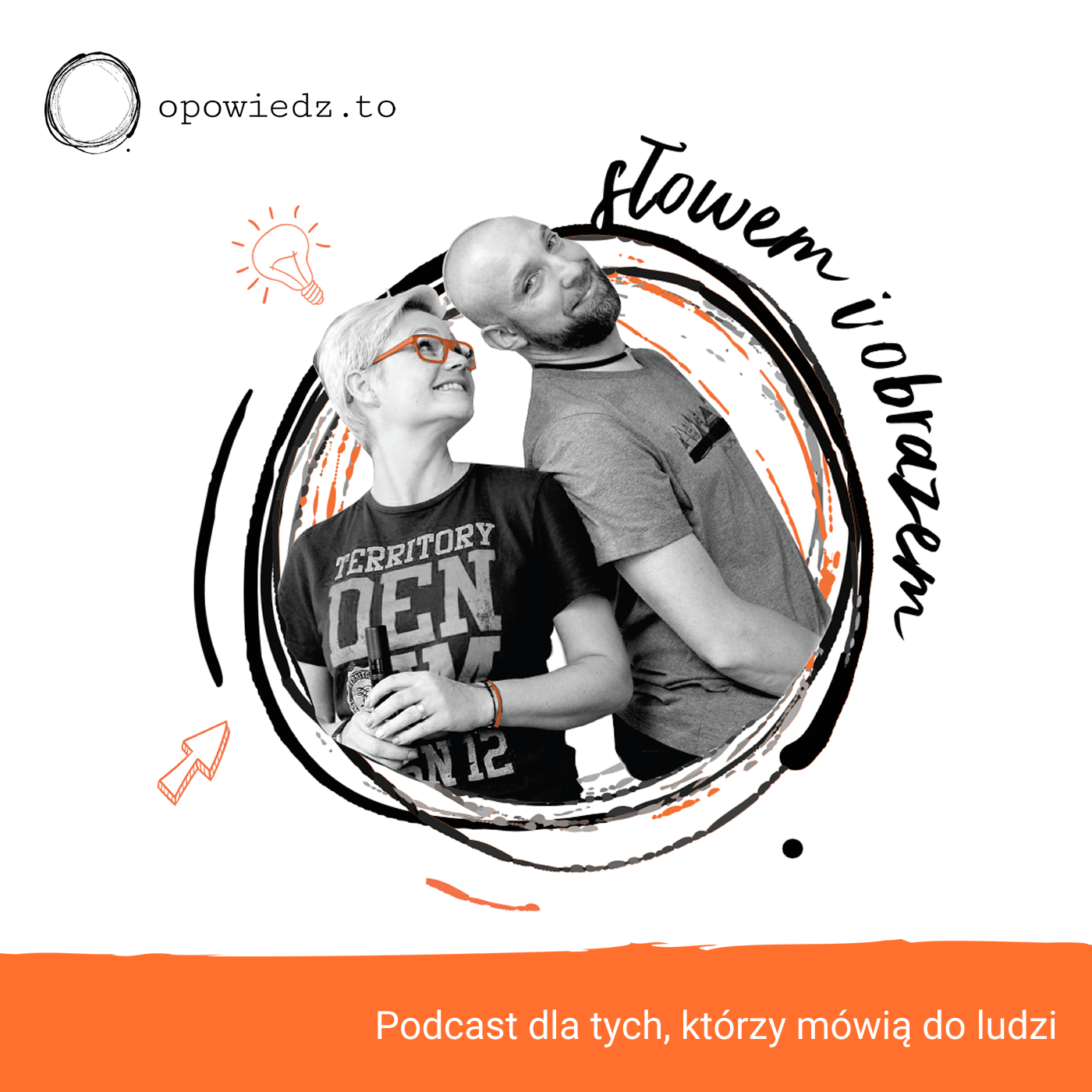 cover art for Opowiadania, bazgroły, Wiedźmin i podcasty, czyli Opowiedz.to