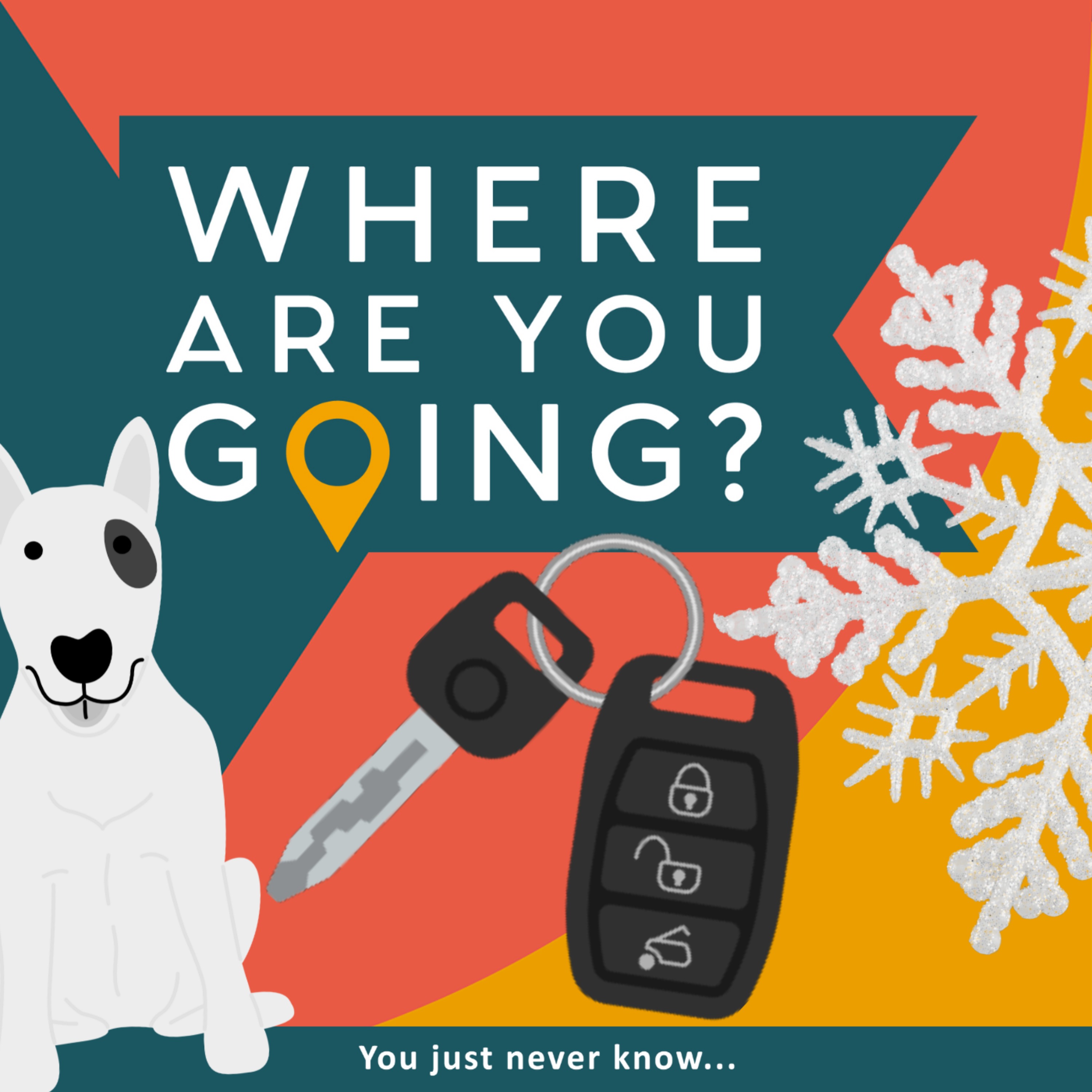 A Frozen Lock, Snow and a Bull Terrier