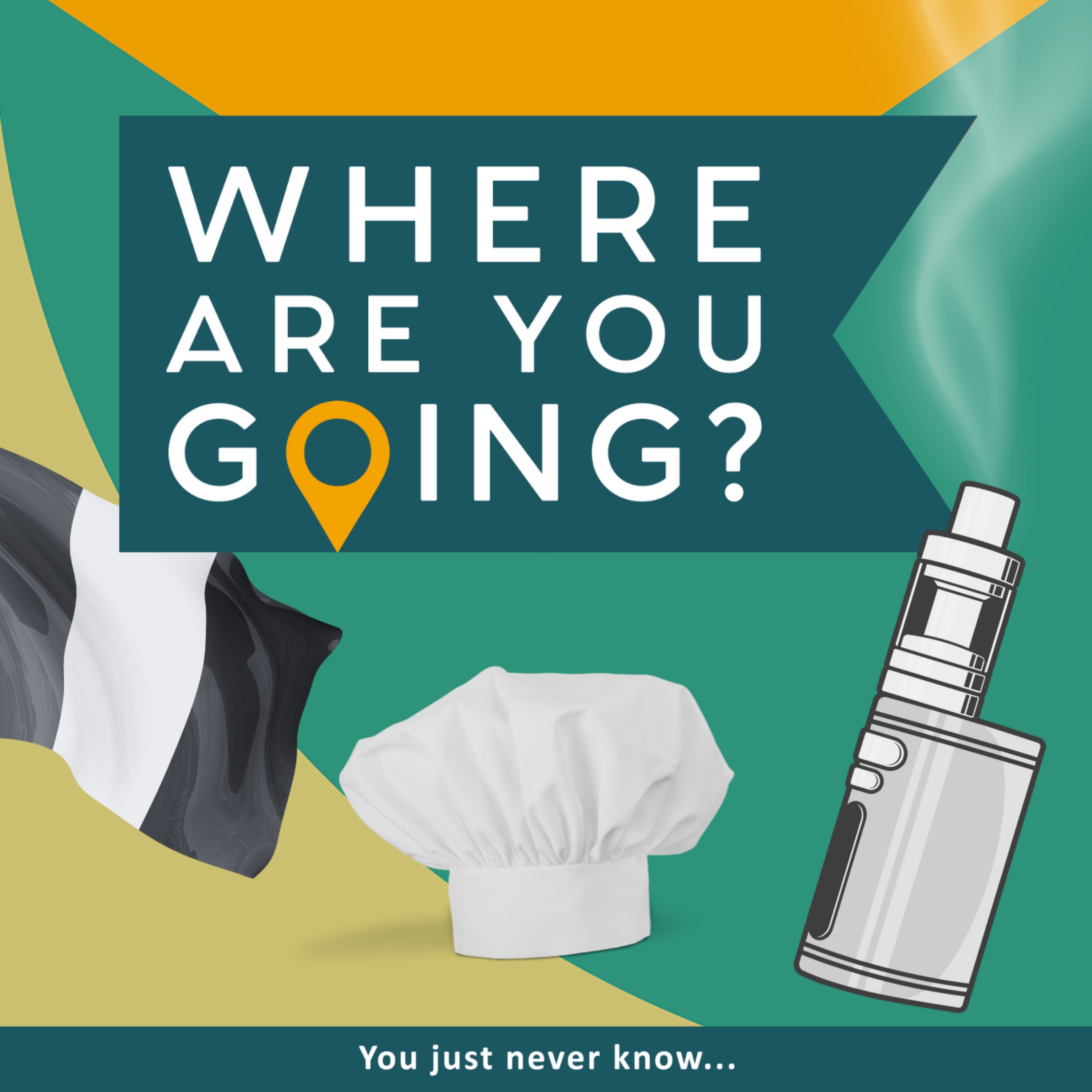 cover art for A Vape, a Chef’s Hat and Italy