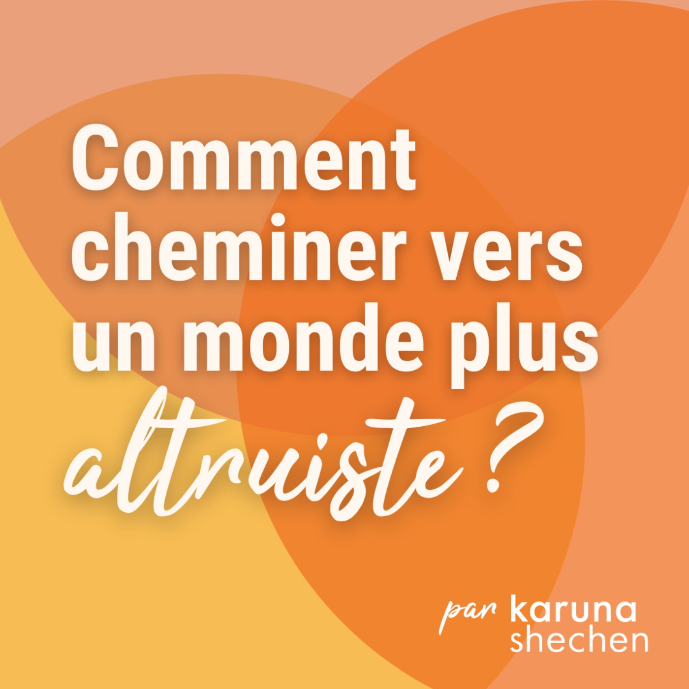 L\'altruisme au quotidien