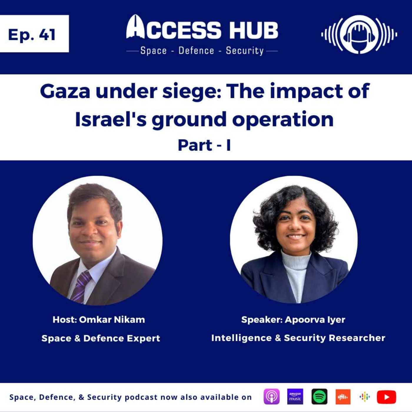 Ep.41 Gaza under siege: The impact of Israel's ground operation - Part-I | Apoorva Iyer Ep.41 Gaza under siege: The impact of Israel's ground operation - Part-I | Apoorva Iyer