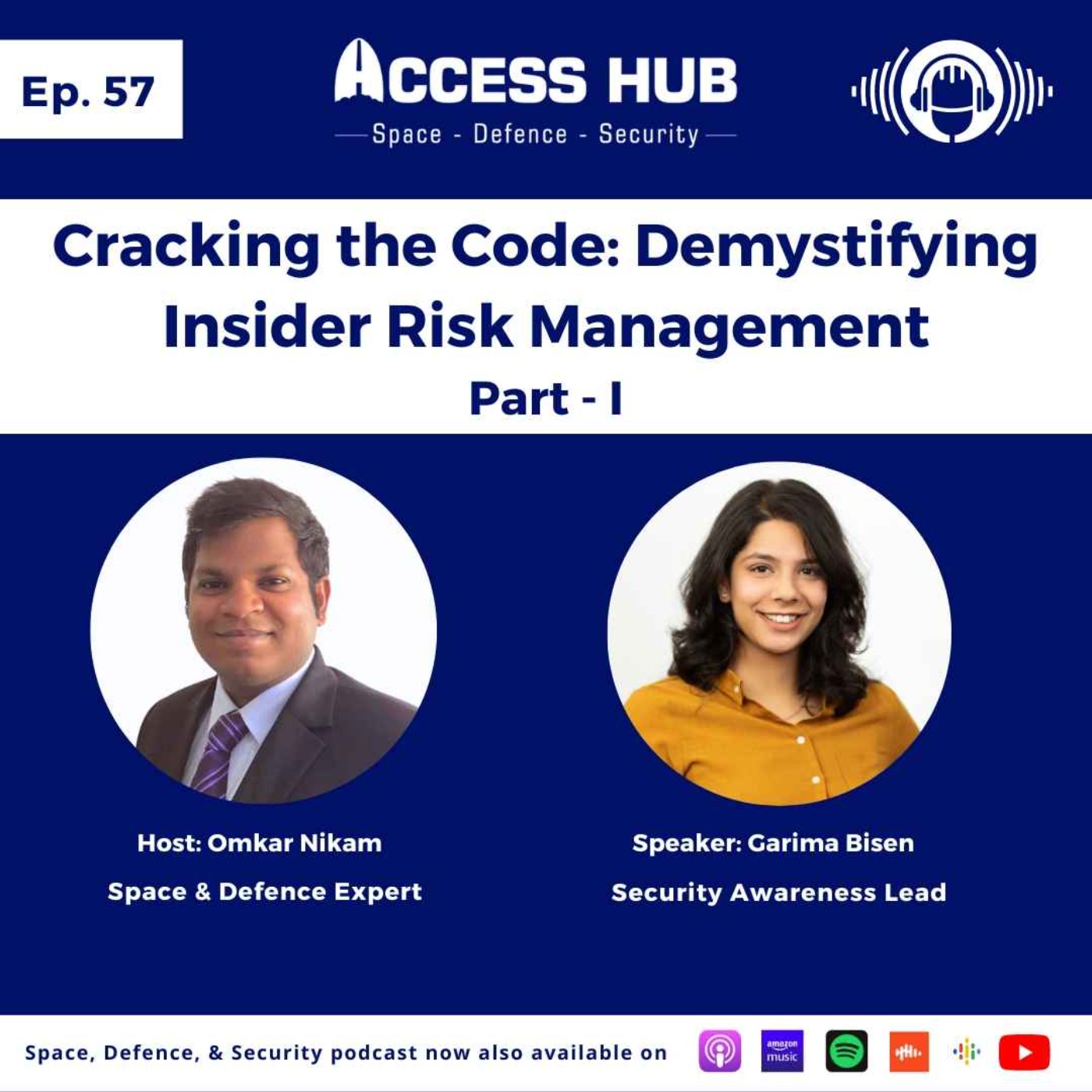 cover art for Ep.57 Cracking the Code: Demystifying Insider Risk Management - Part-I | Garima Bisen
