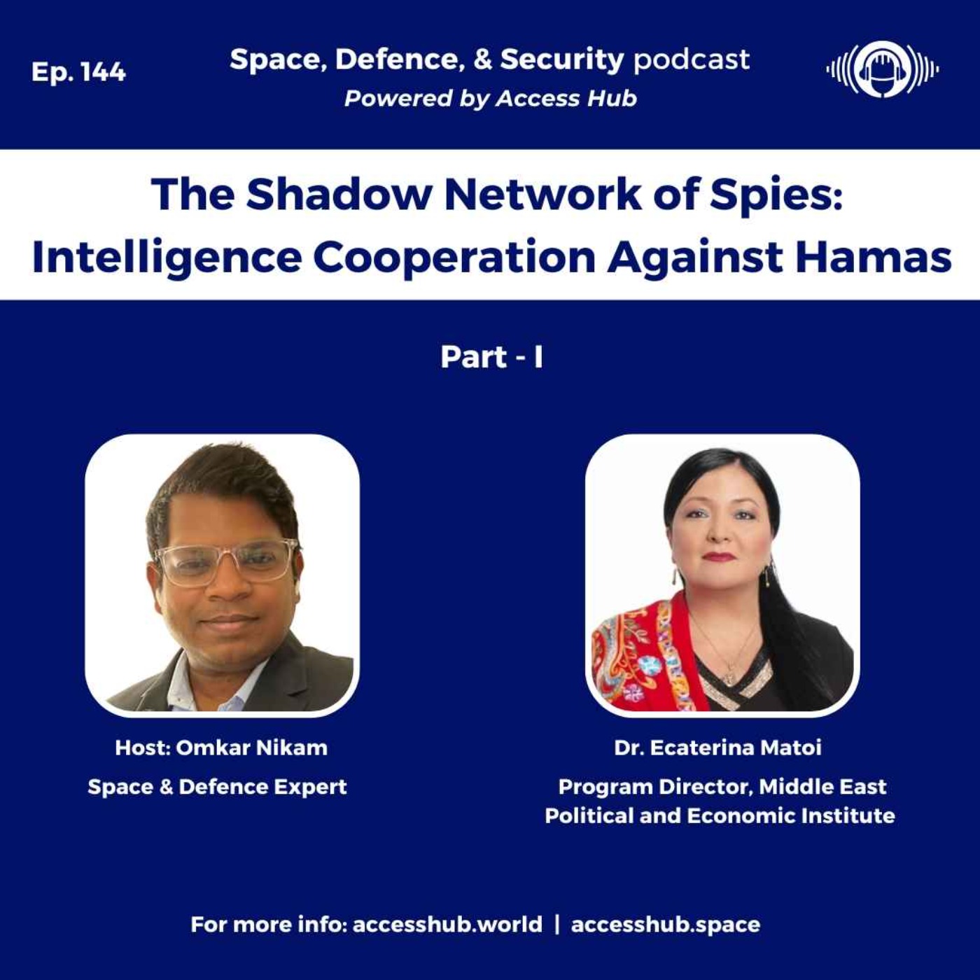 Ep.144 The Shadow Network of Spies: Intelligence Cooperation Against Hamas - Part-I | Dr. Ecaterina Matoi