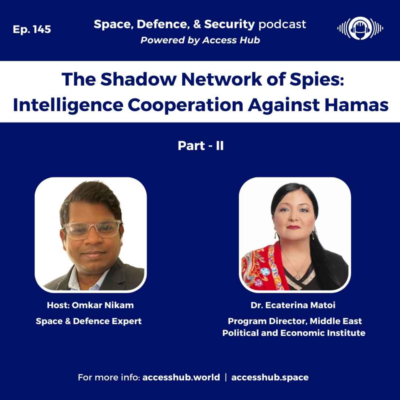 Ep.145 The Shadow Network of Spies: Intelligence Cooperation Against Hamas - Part-II | Dr. Ecaterina Matoi
