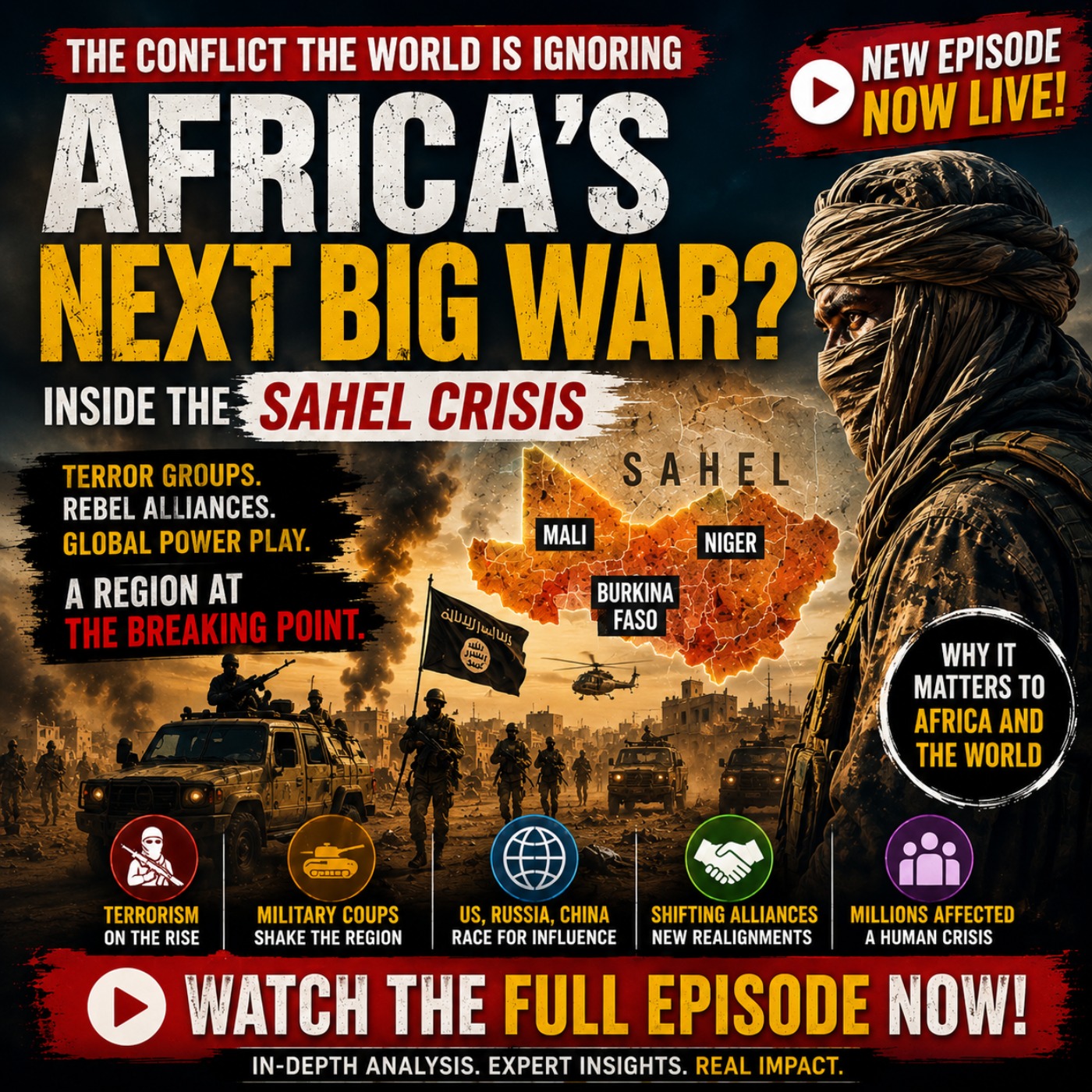 Ep.156 The Hidden War That Could Change Africa Forever | Aman Bezreh episode artwork