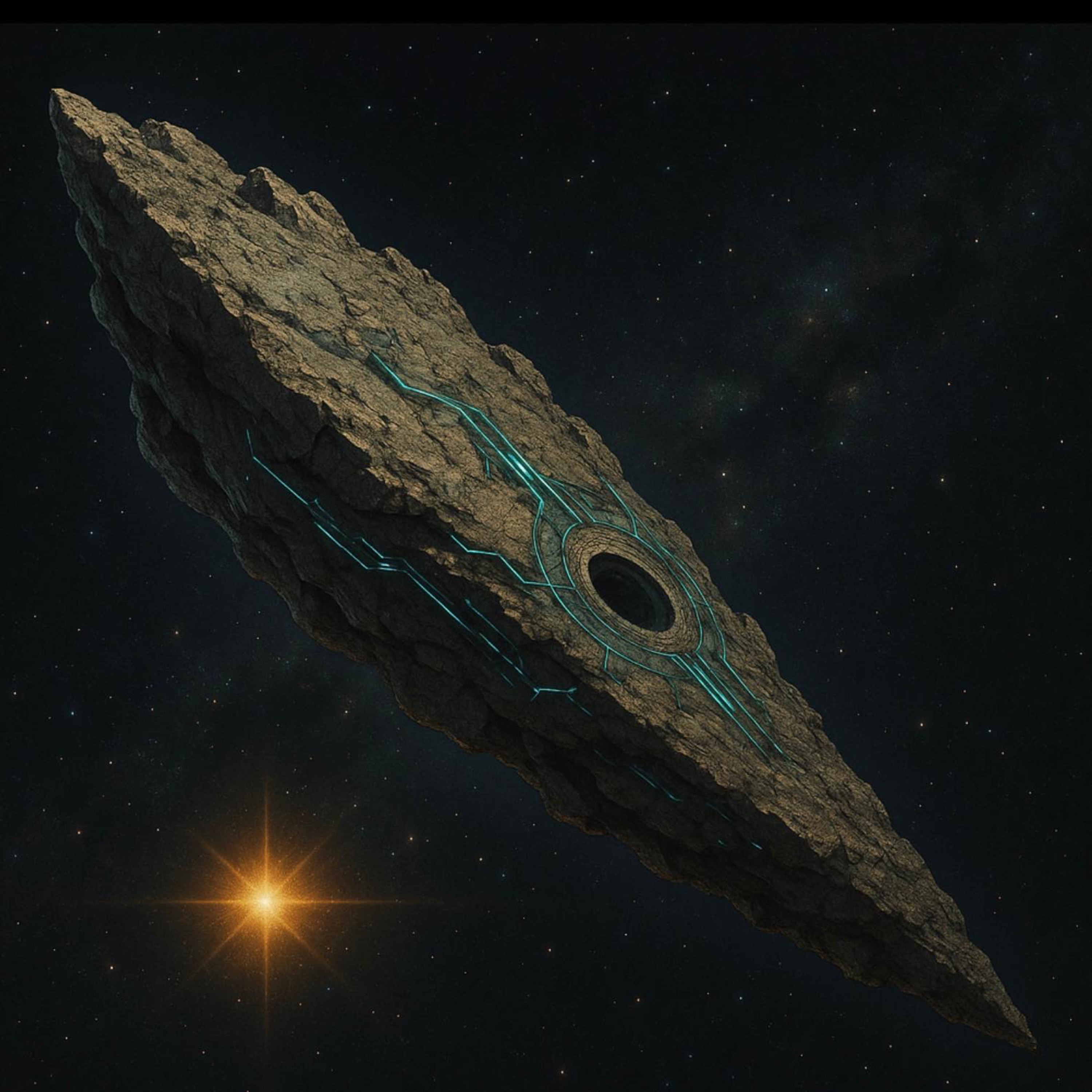 Oumuamua- Rymdskepp eller astroid