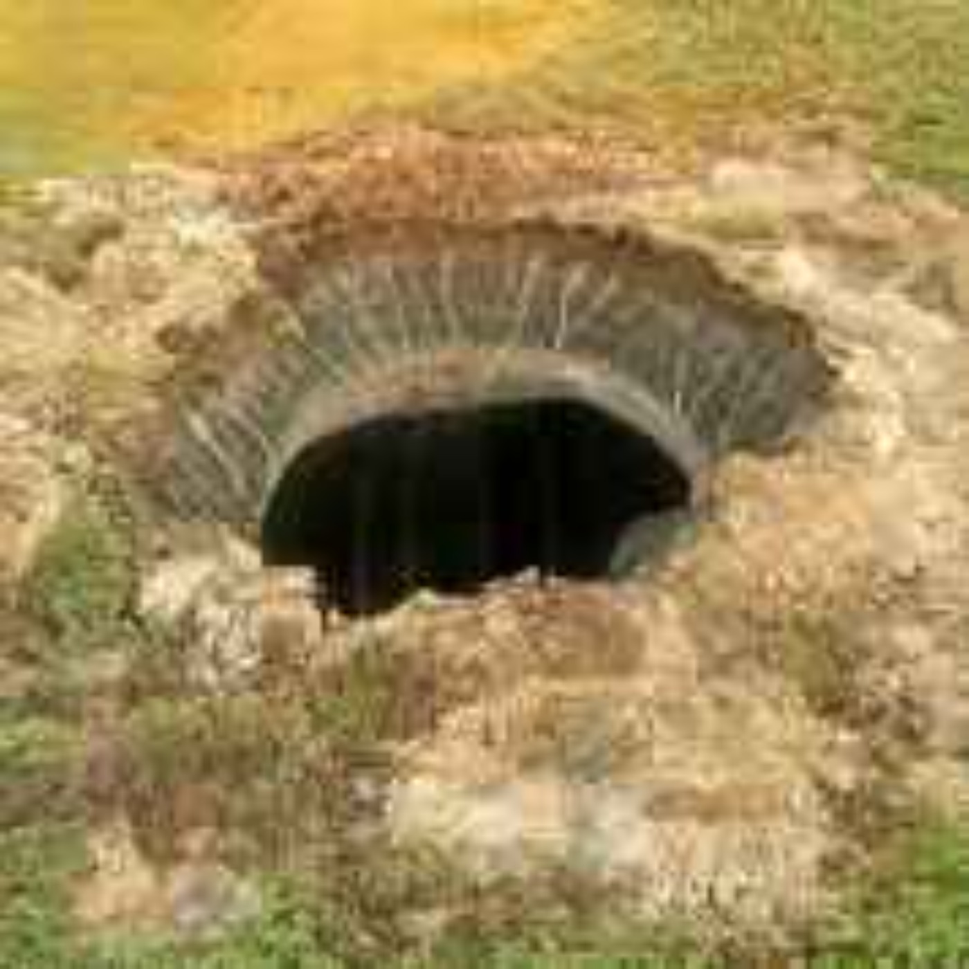 Sjunkhål i sibiren - Naturligt eller resultat och underjordiska städer Sjunkhål i sibiren - Naturligt eller resultat och underjordiska städer