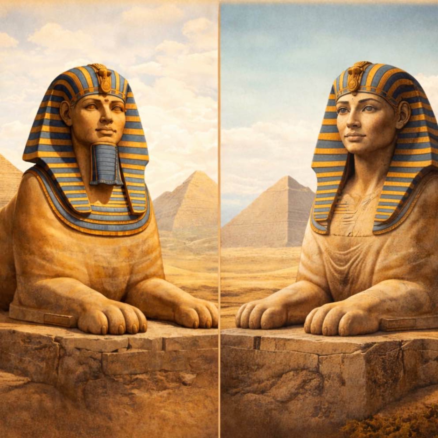 Var sfinxen egentligen en kvinna Var sfinxen egentligen en kvinna