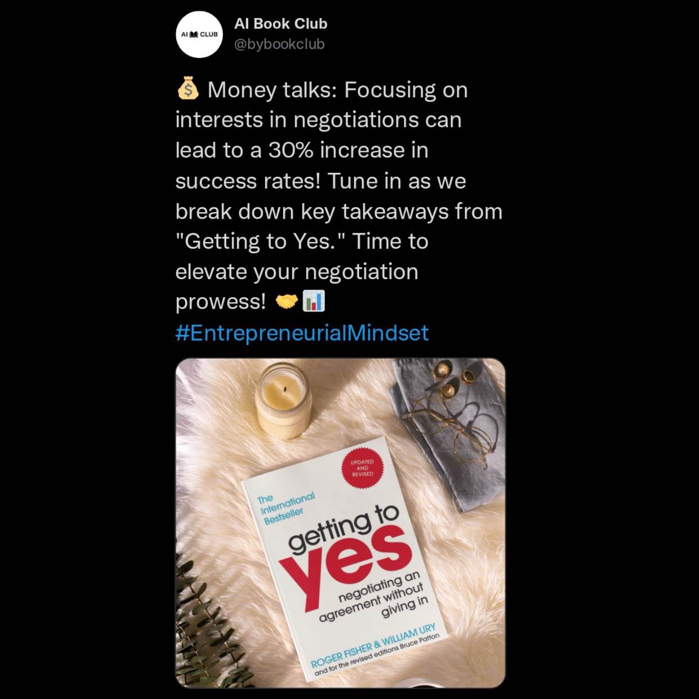 Getting to Yes by Roger Fisher summarized by AI