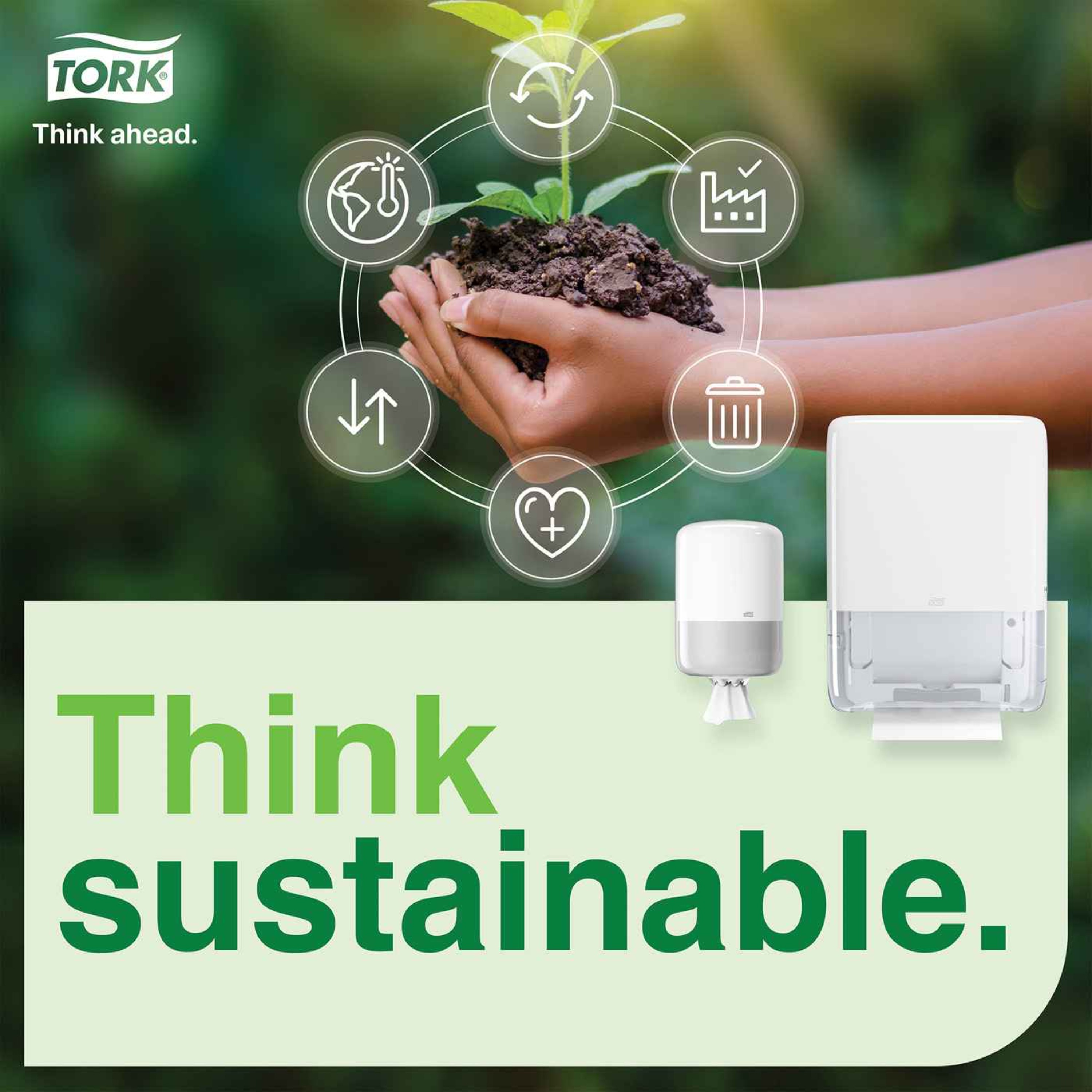 Think sustainable cover art