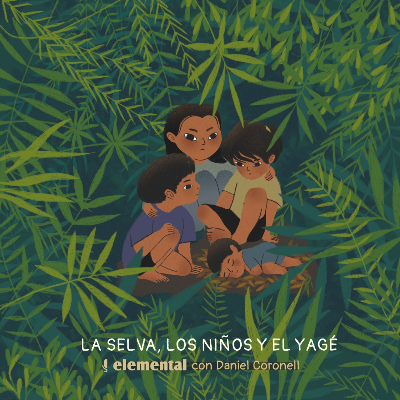 cover art for La selva, los niños y el yagé