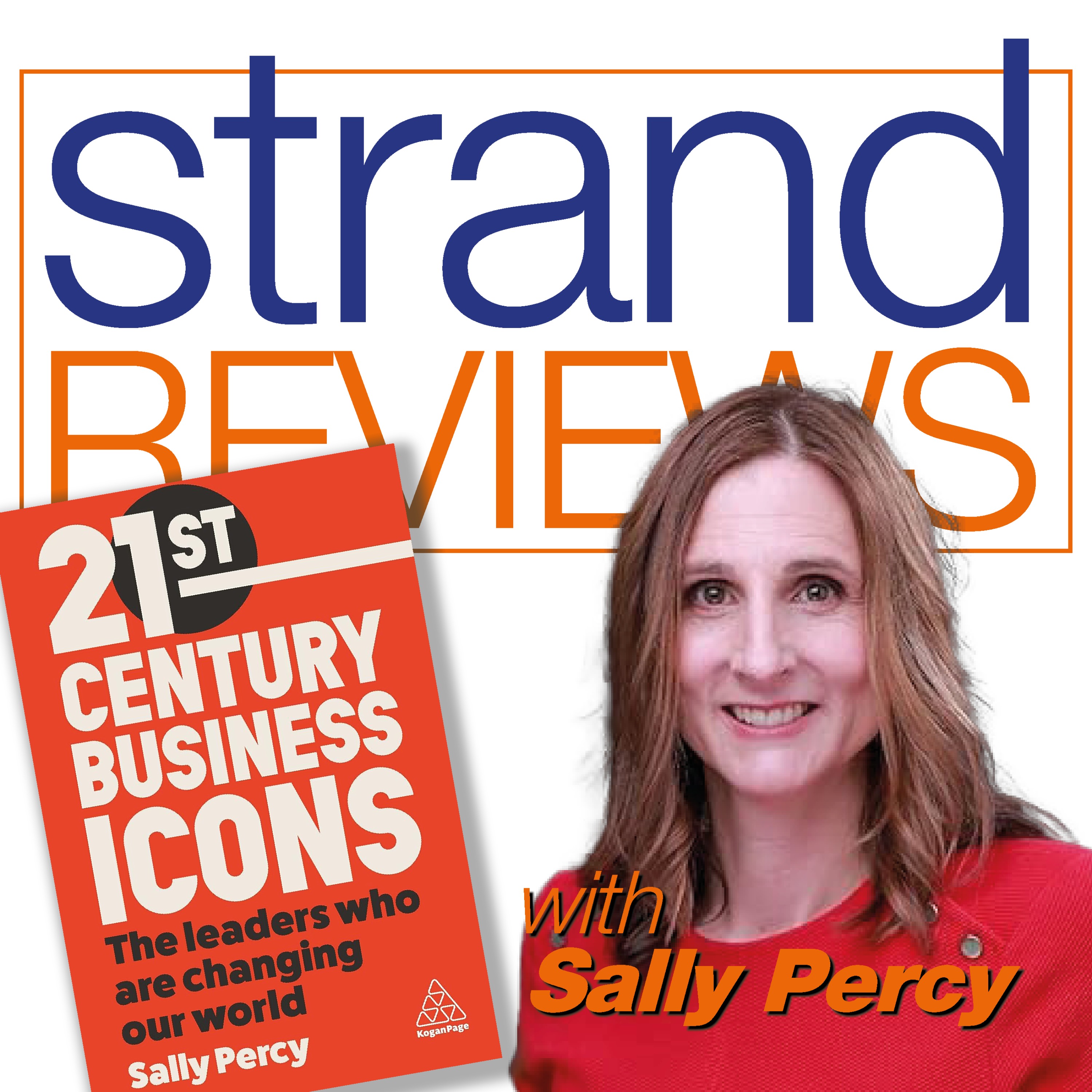 21st Century Business Icons, with the author, Sally Percy