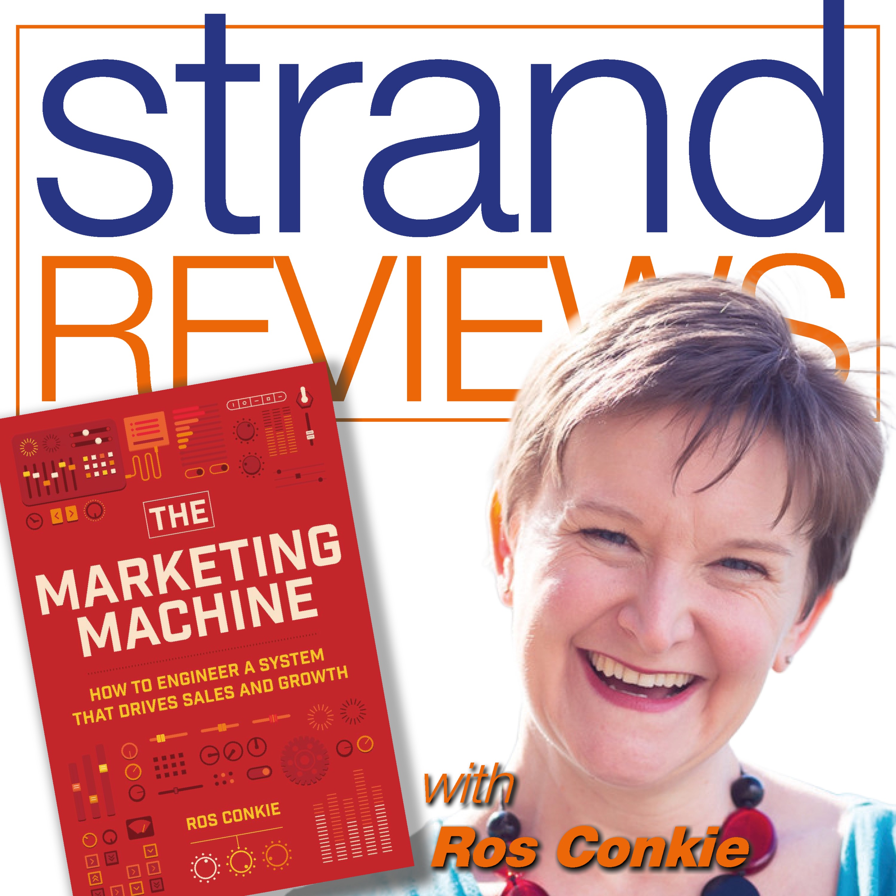 The Marketing Machine, with the author, Ros Conkie
