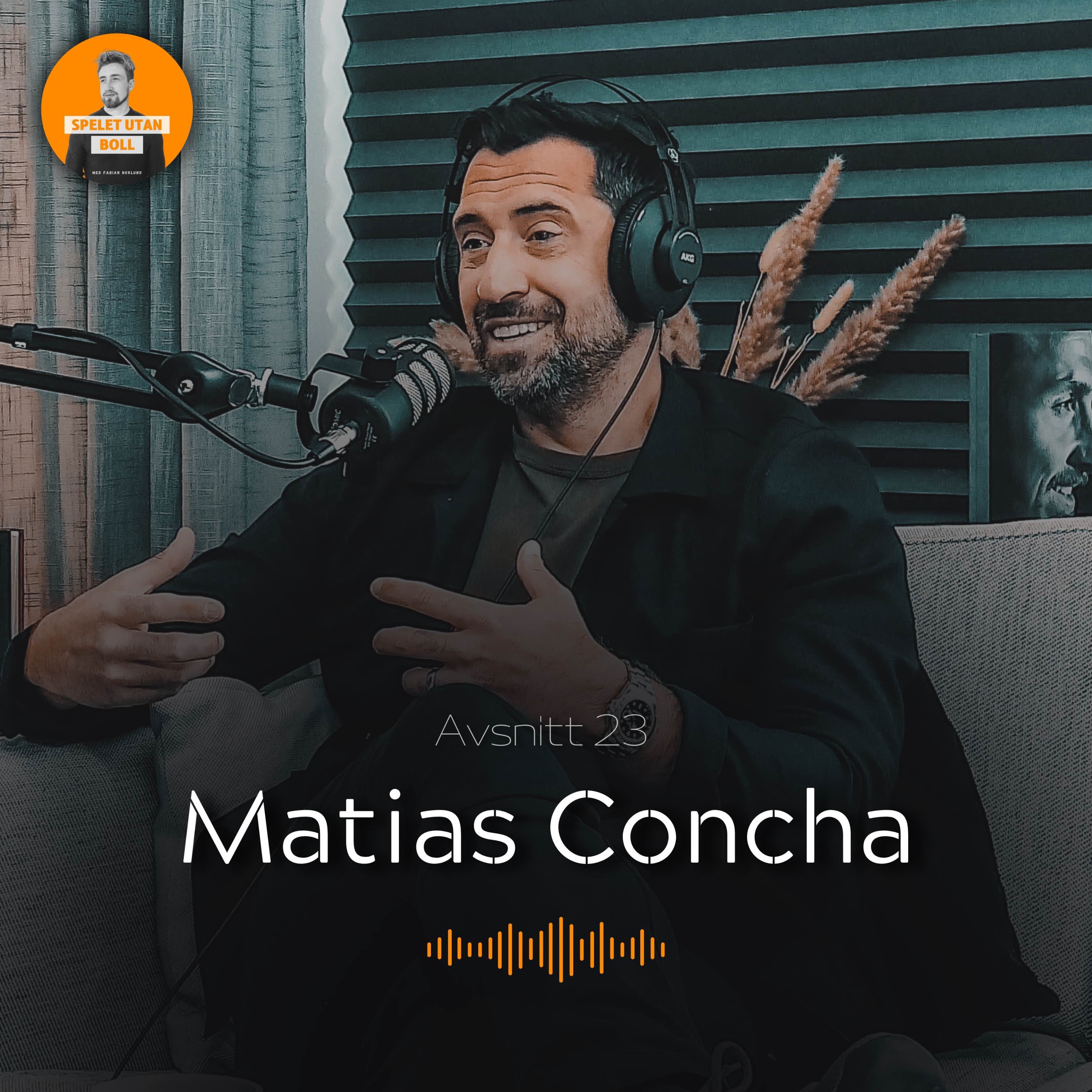 cover art for Matias Concha | Spelet Utan Boll #23