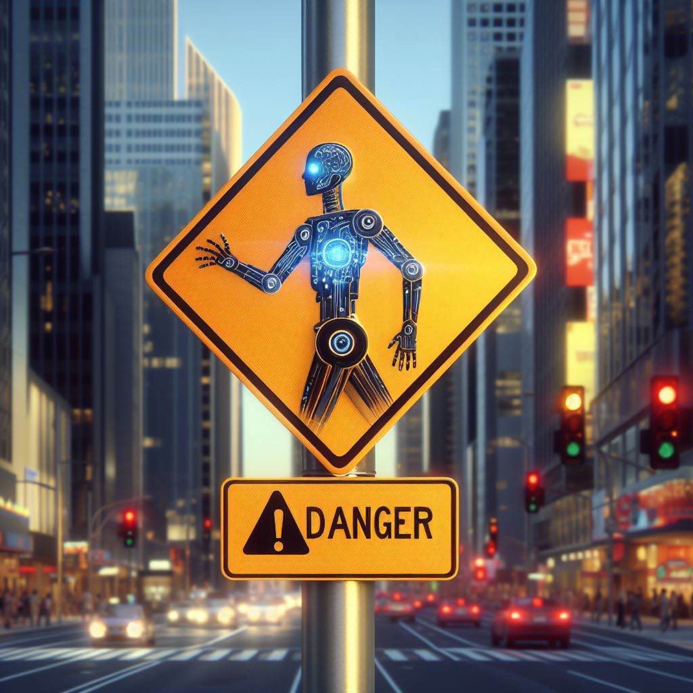 cover art for Los peligros de la Inteligencia Artificial