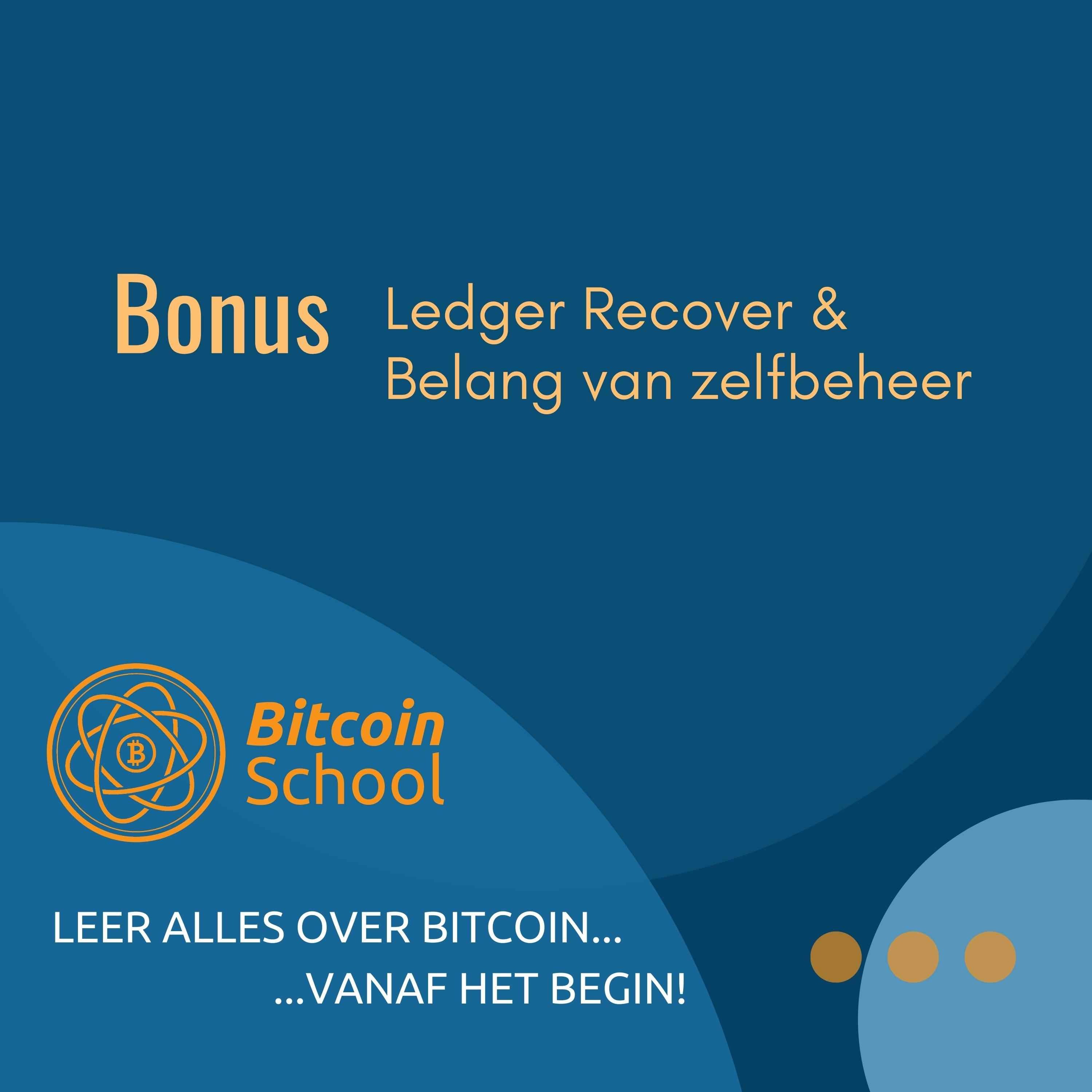 Bonus - Ledger Recover