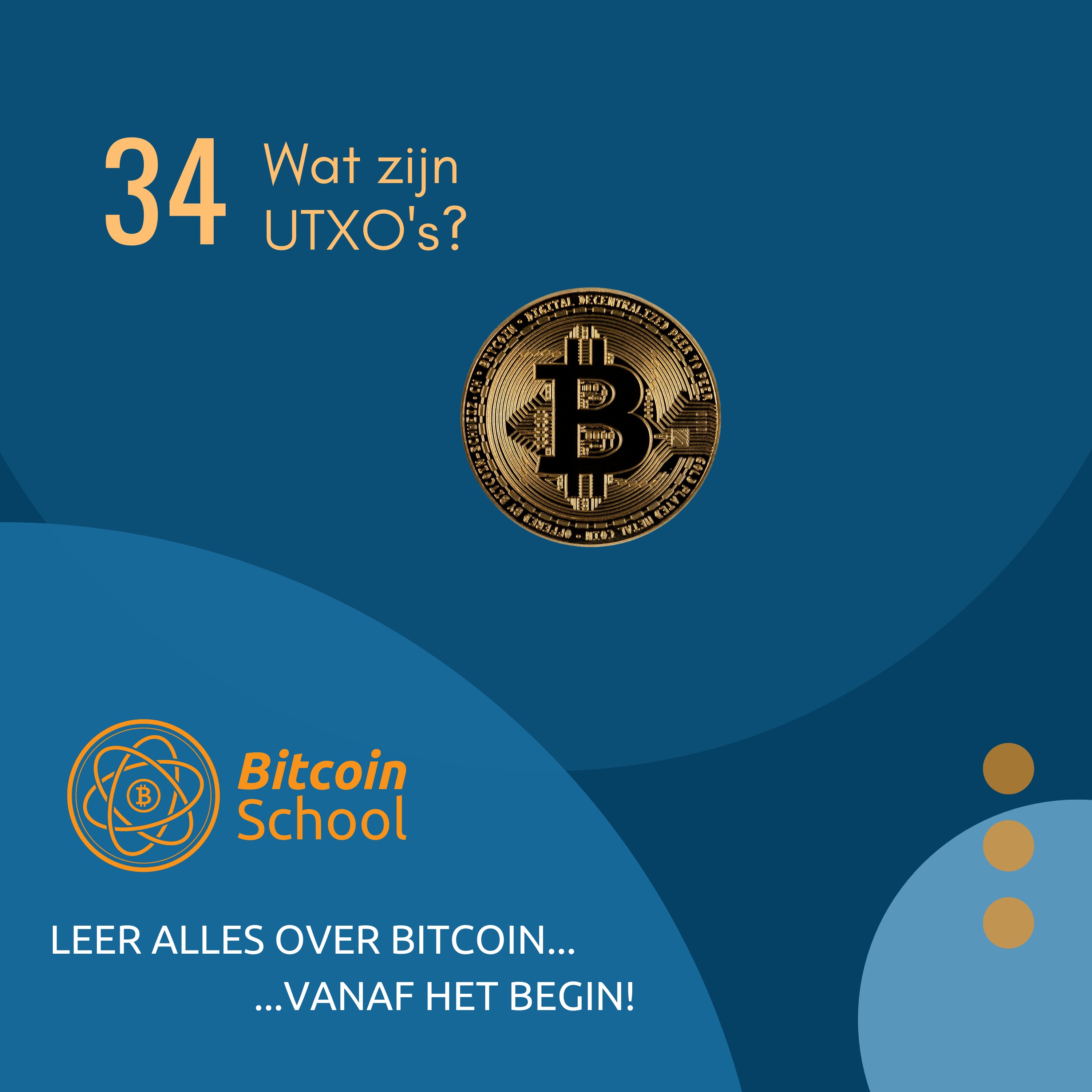 Les 34 - Wat zijn Bitcoin UTXO's