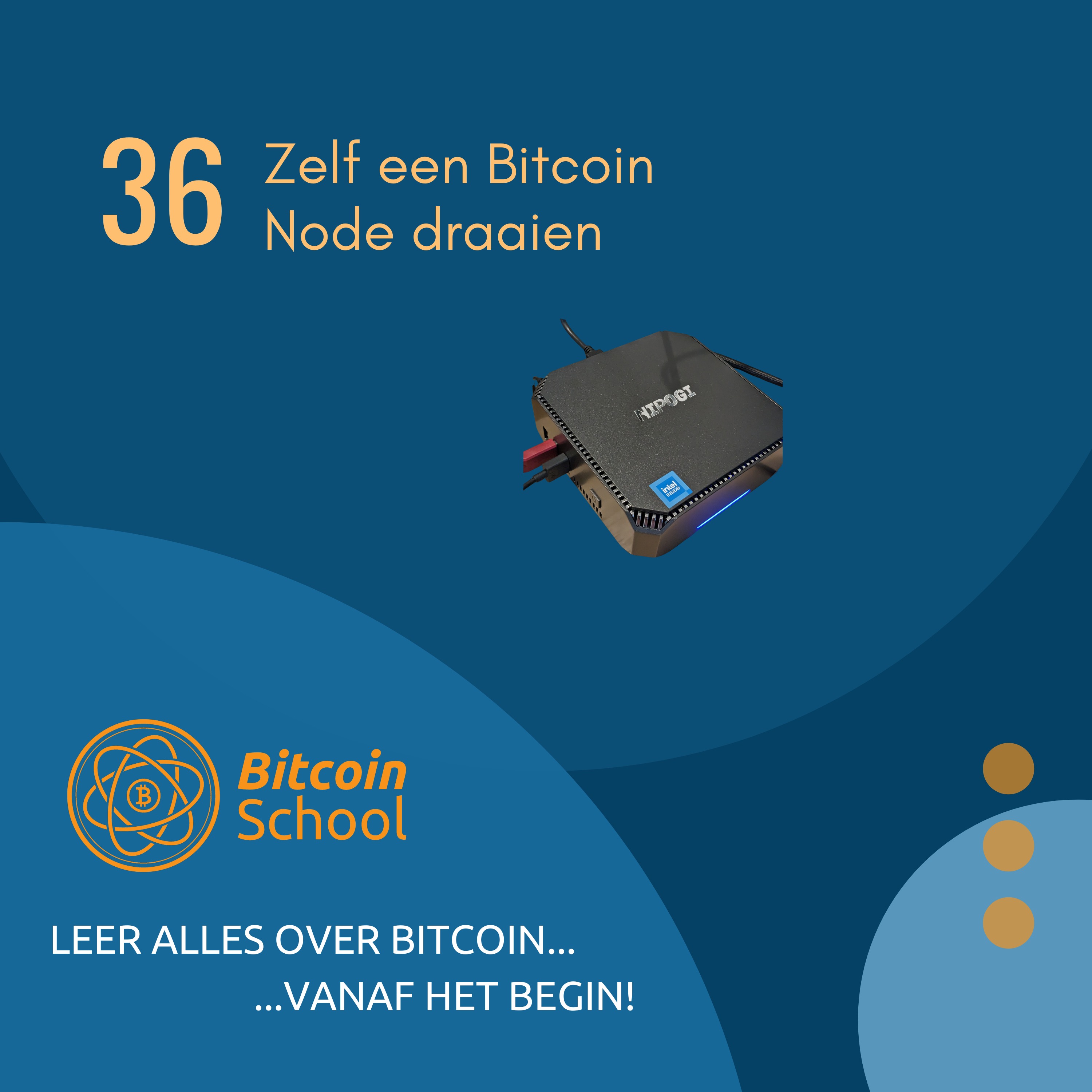 Les 36 - Zelf een Bitcoin Node draaien