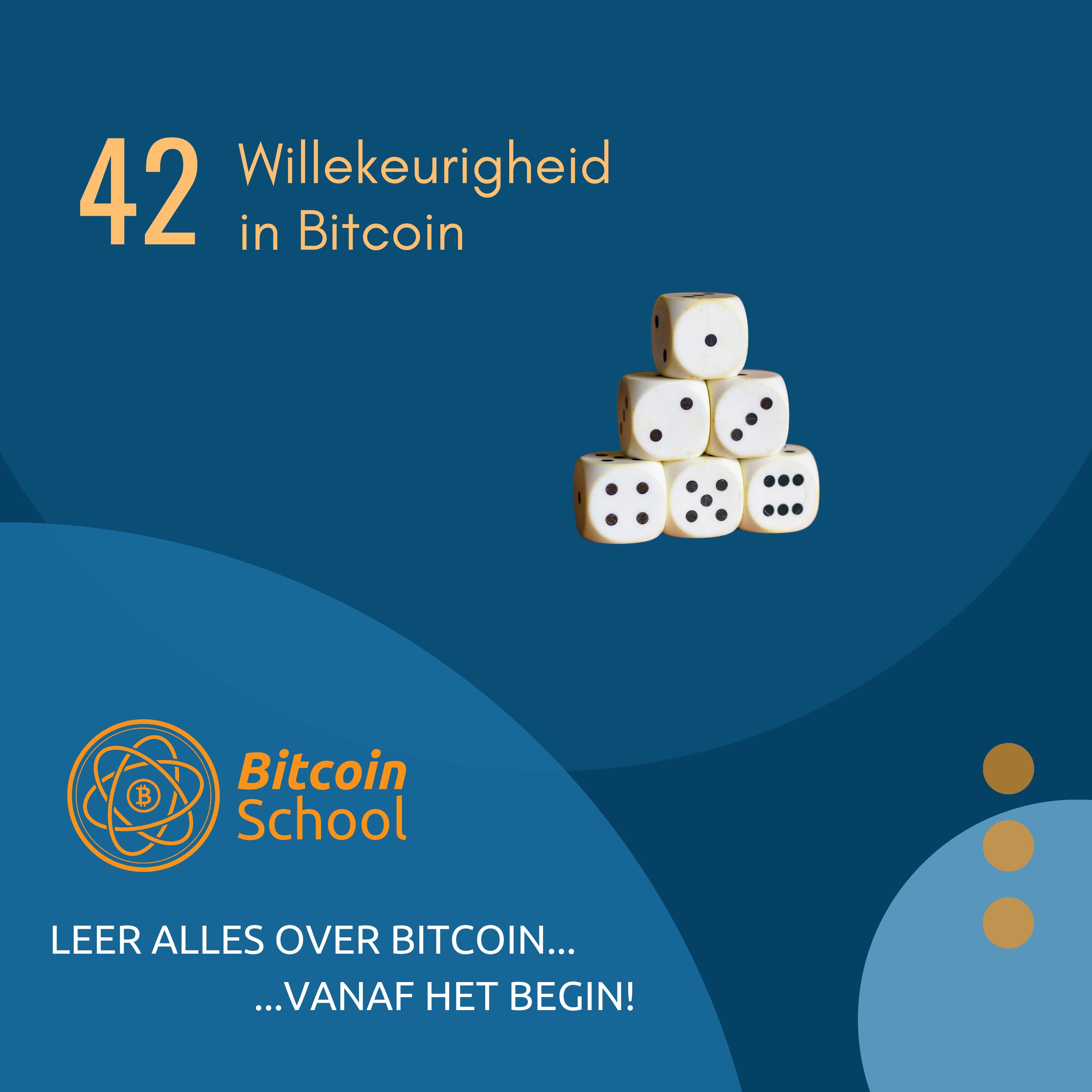 Les 42 - Willekeurigheid in Bitcoin