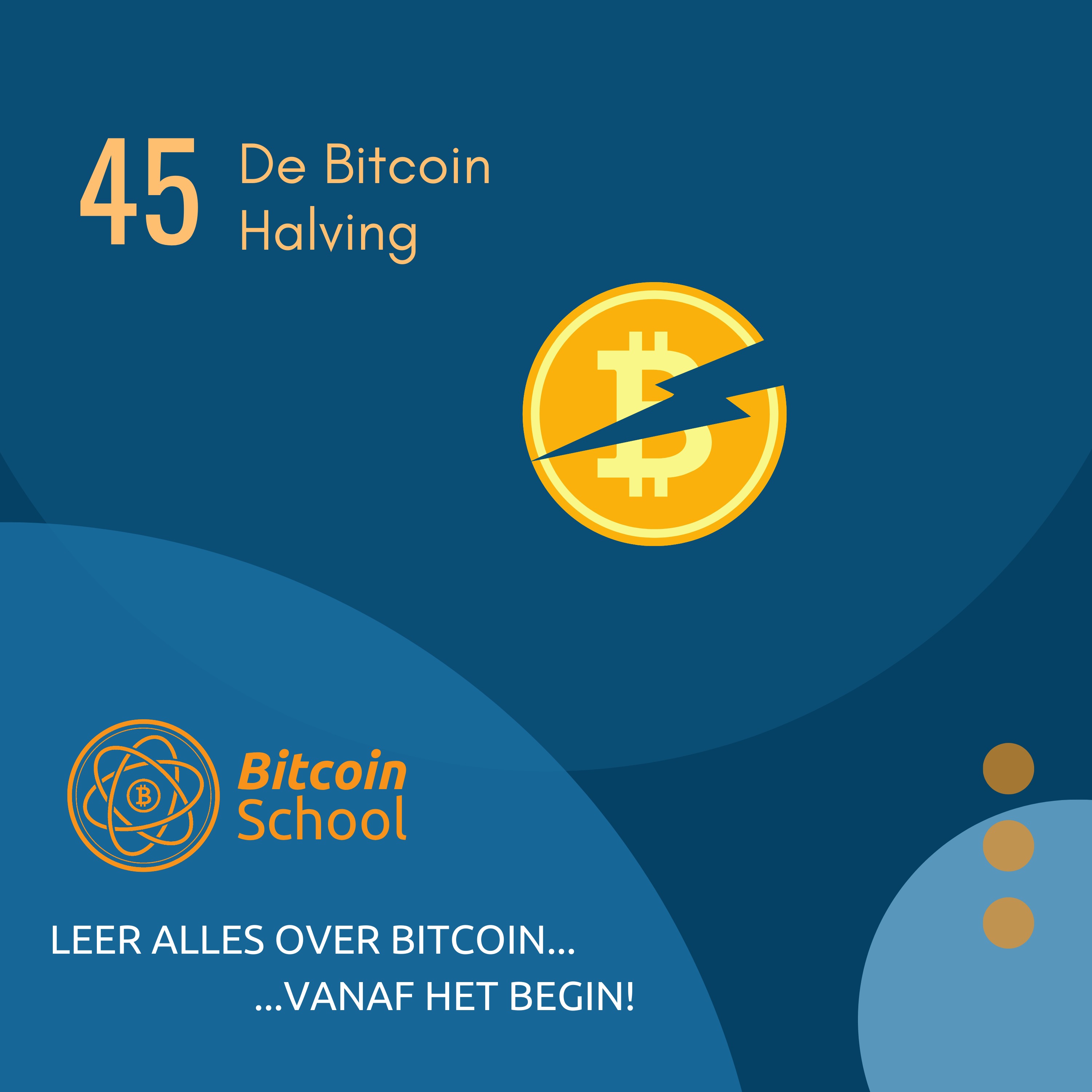 Les 45 - De Bitcoin Halving