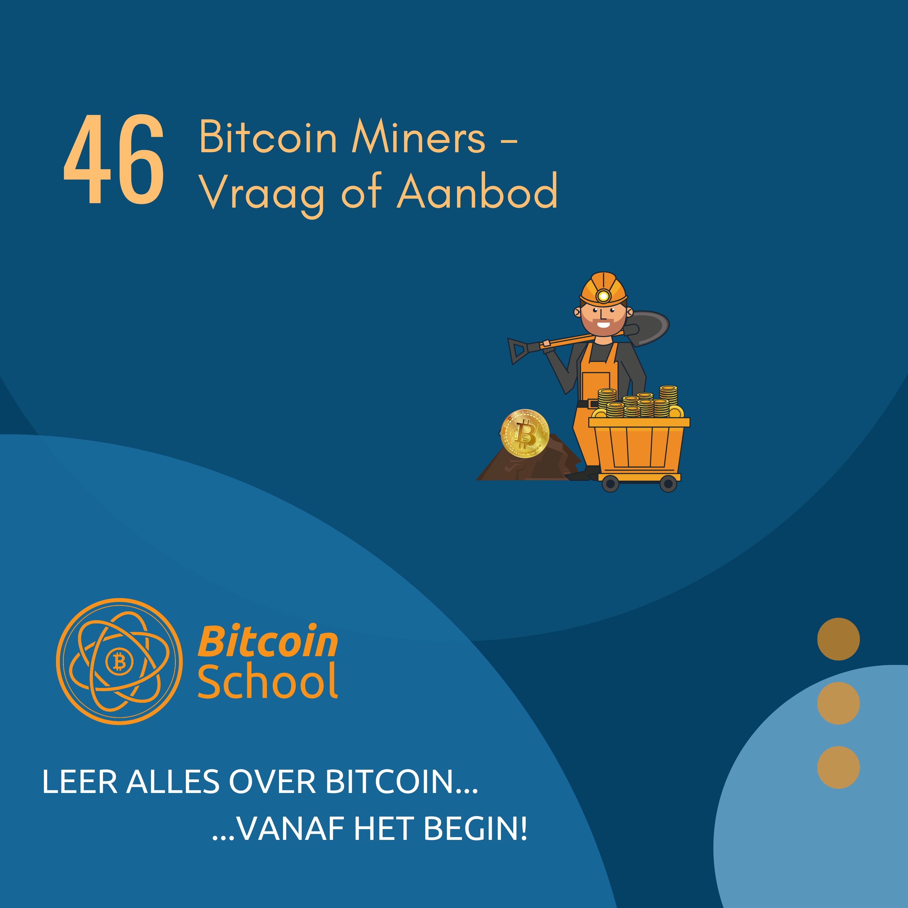 Les 46 - Bitcoin Miners - Vraag of Aanbod?